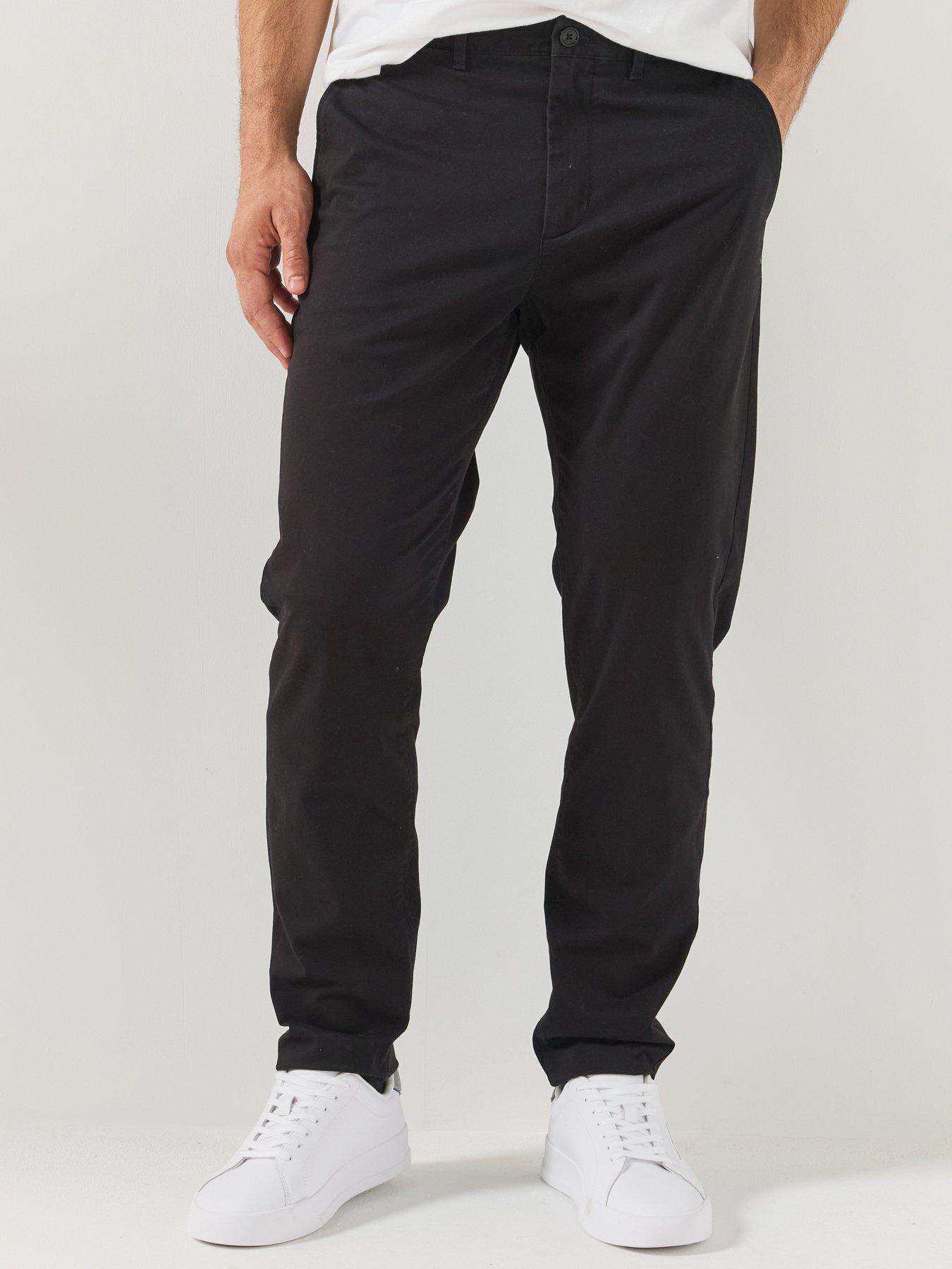 Tommy Hilfiger Core Harlem Essential Twill Chino Trousers - Black