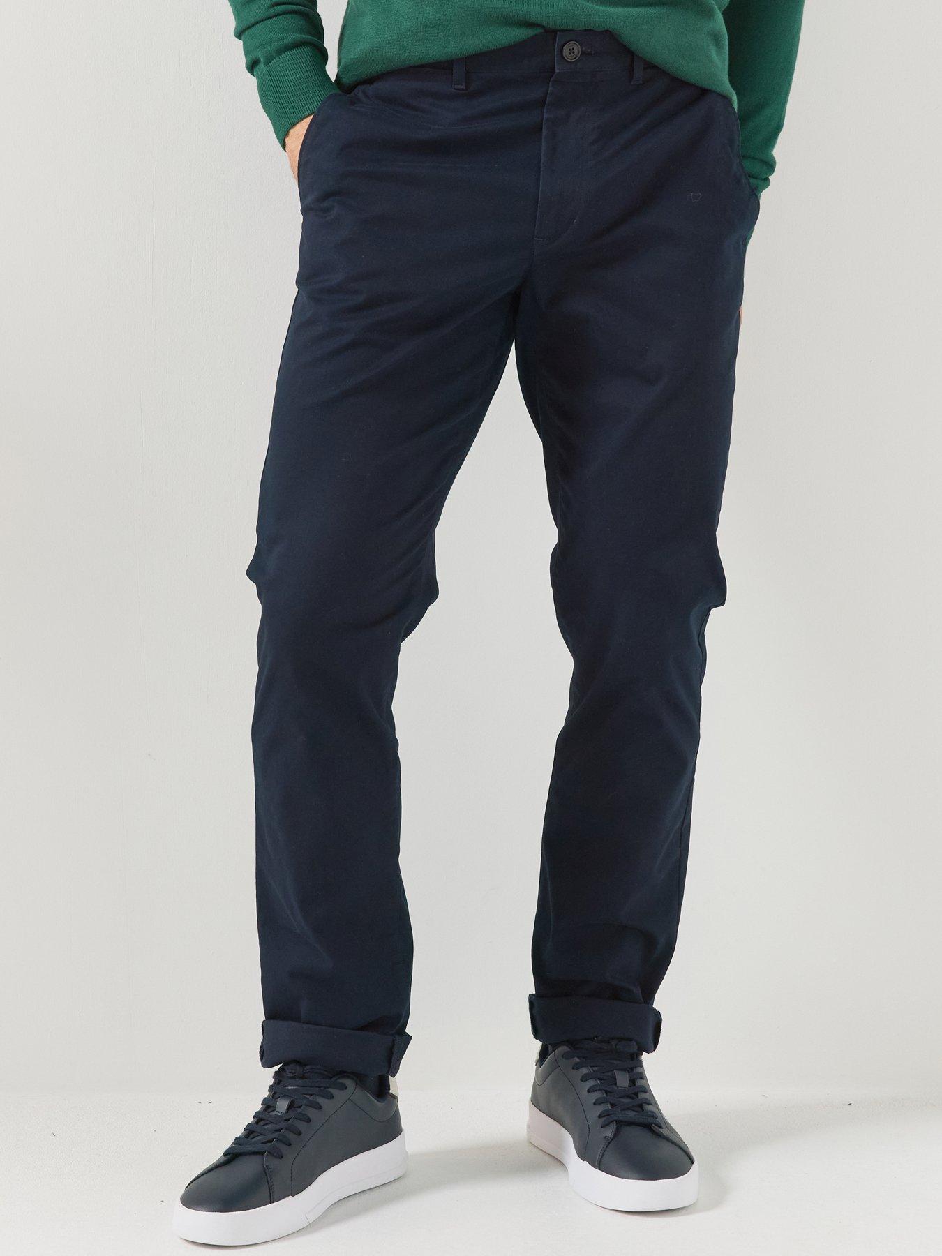 Tommy Hilfiger Core Harlem Essential Twill Chino Trousers - Navy