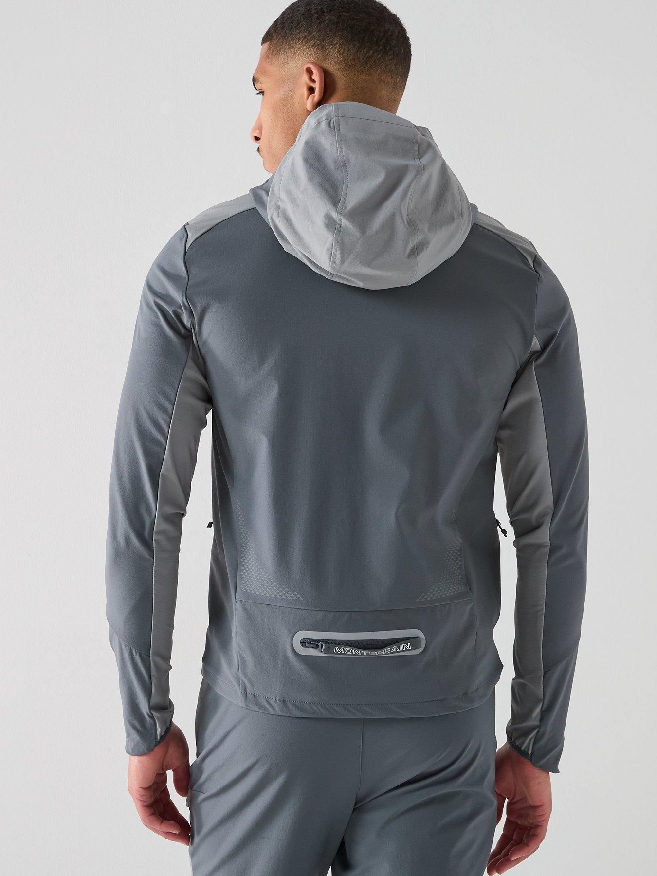 Image 2 of 6 of Monterrain Mens Dynamic 2.0 Woven Hoody - Grey