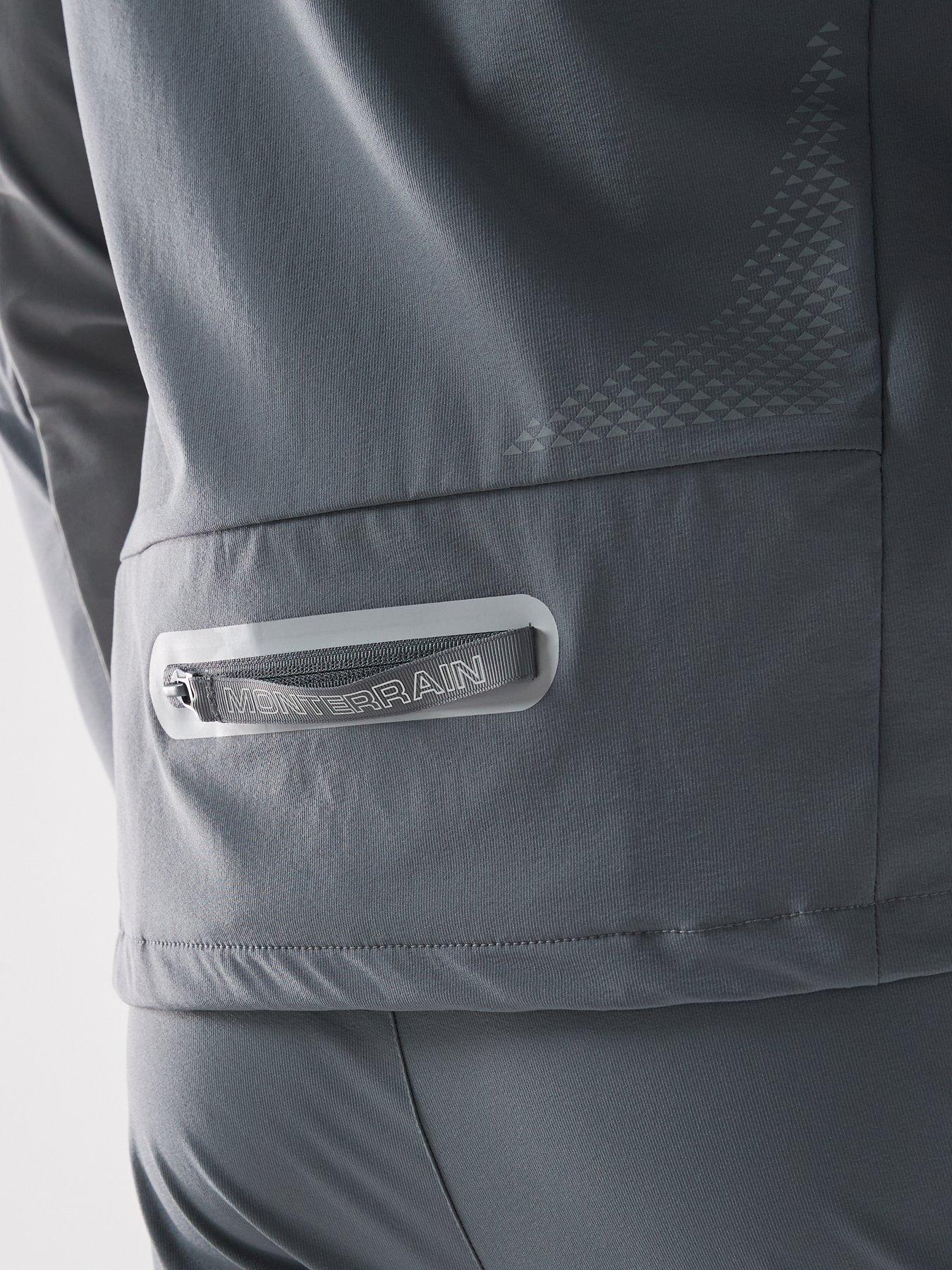 Image 6 of 6 of Monterrain Mens Dynamic 2.0 Woven Hoody - Grey