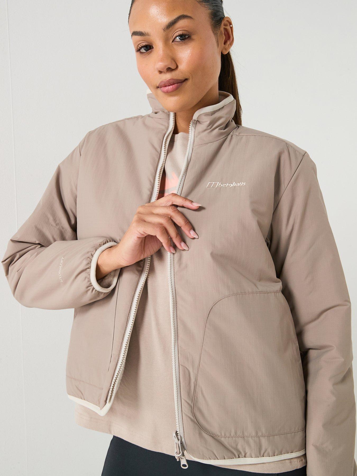 Berghaus: Womens Asperton Reversible Jacket - Stone