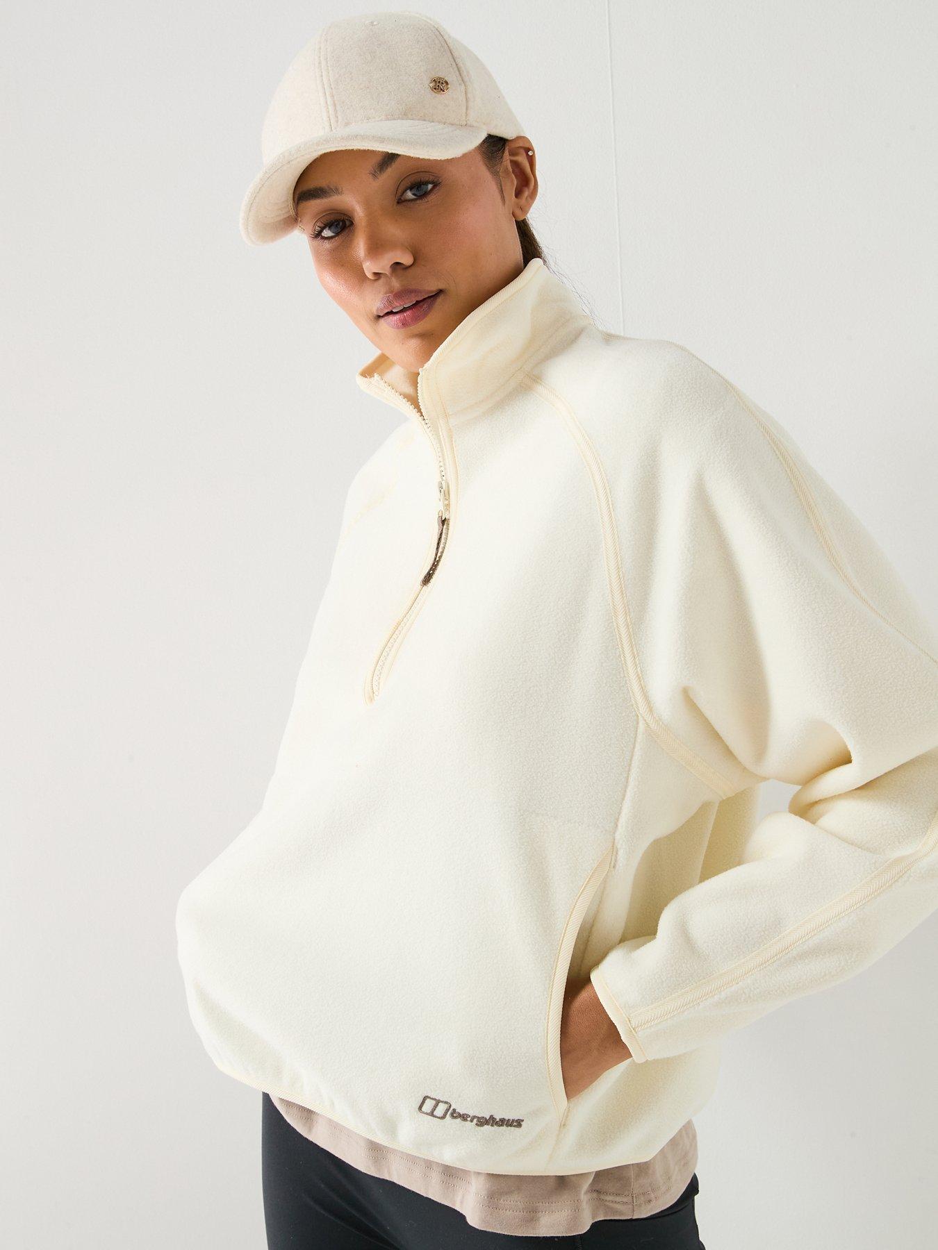 Berghaus: Womens Bamburgh 1/2 Zip Fleece - Cream