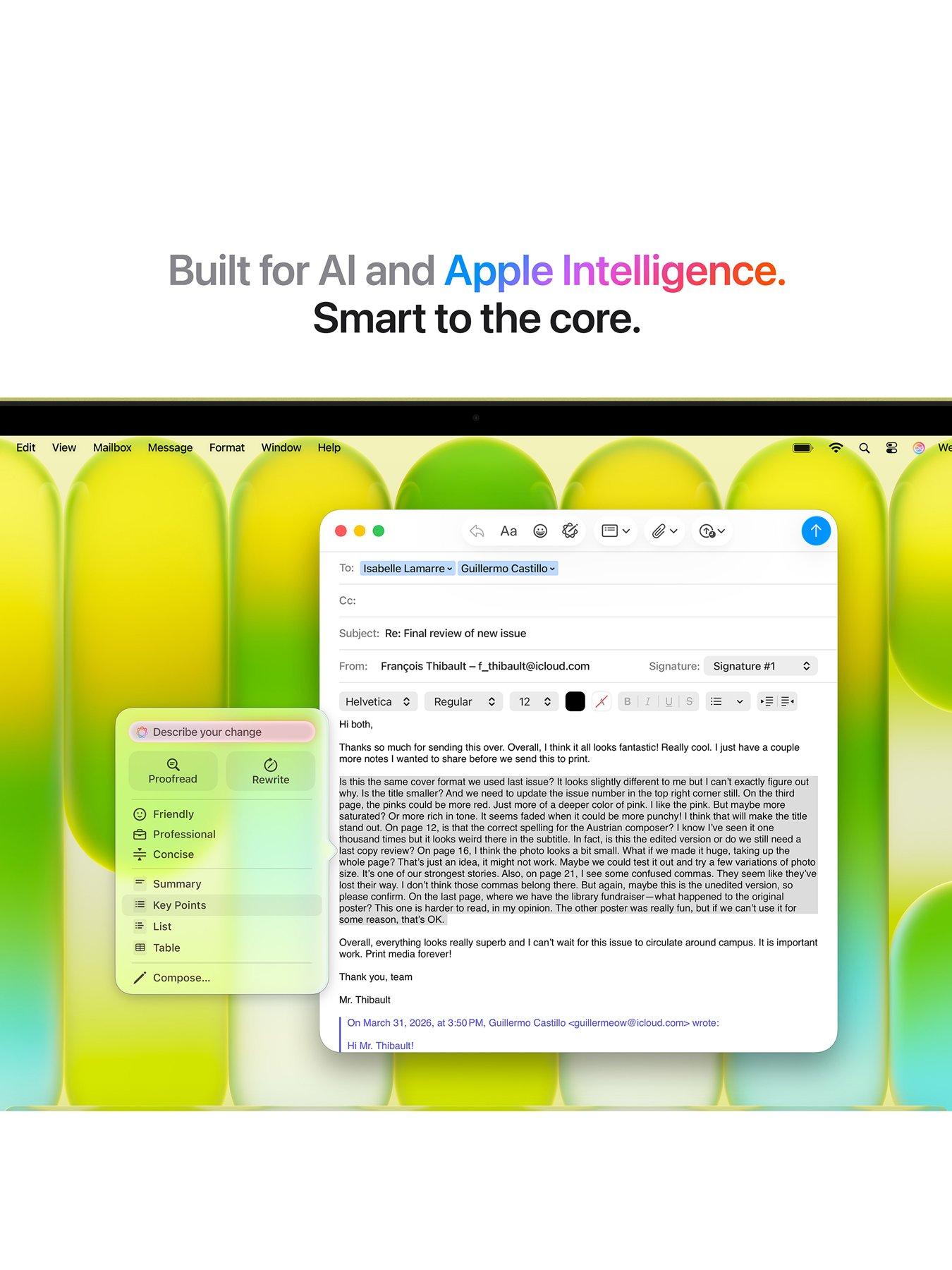 Image 5 of 8 of Apple MacBook Neo (A18 Pro, 2026) 13-inch&nbsp;with 6-core CPU and 5-core GPU, 8GB Unified Memory, 512GB SSD, Touch ID - Citrus