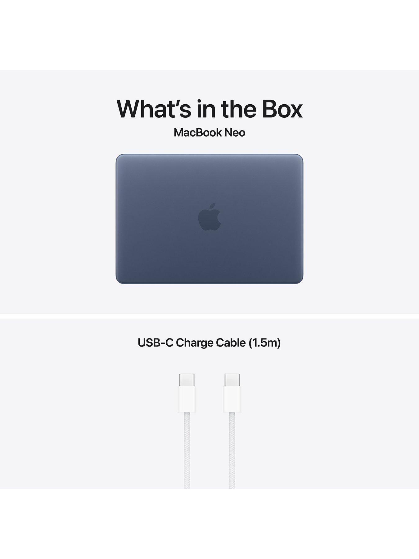 Image 7 of 8 of Apple MacBook Neo (A18 Pro, 2026) 13-inch&nbsp;with 6-core CPU and 5-core GPU, 8GB Unified Memory, 256GB SSD - Indigo
