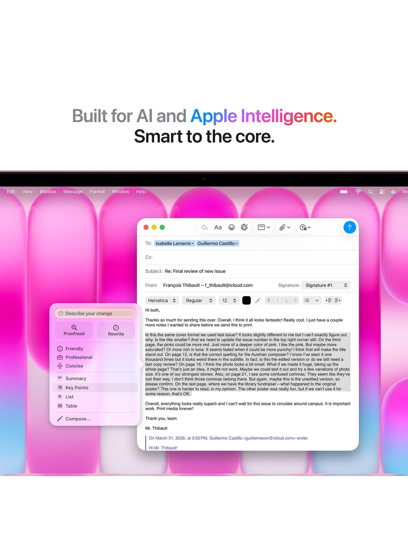 Image 5 of 8 of Apple MacBook Neo (A18 Pro, 2026) 13-inch&nbsp;with 6-core CPU and 5-core GPU, 8GB Unified Memory, 256GB SSD - Blush