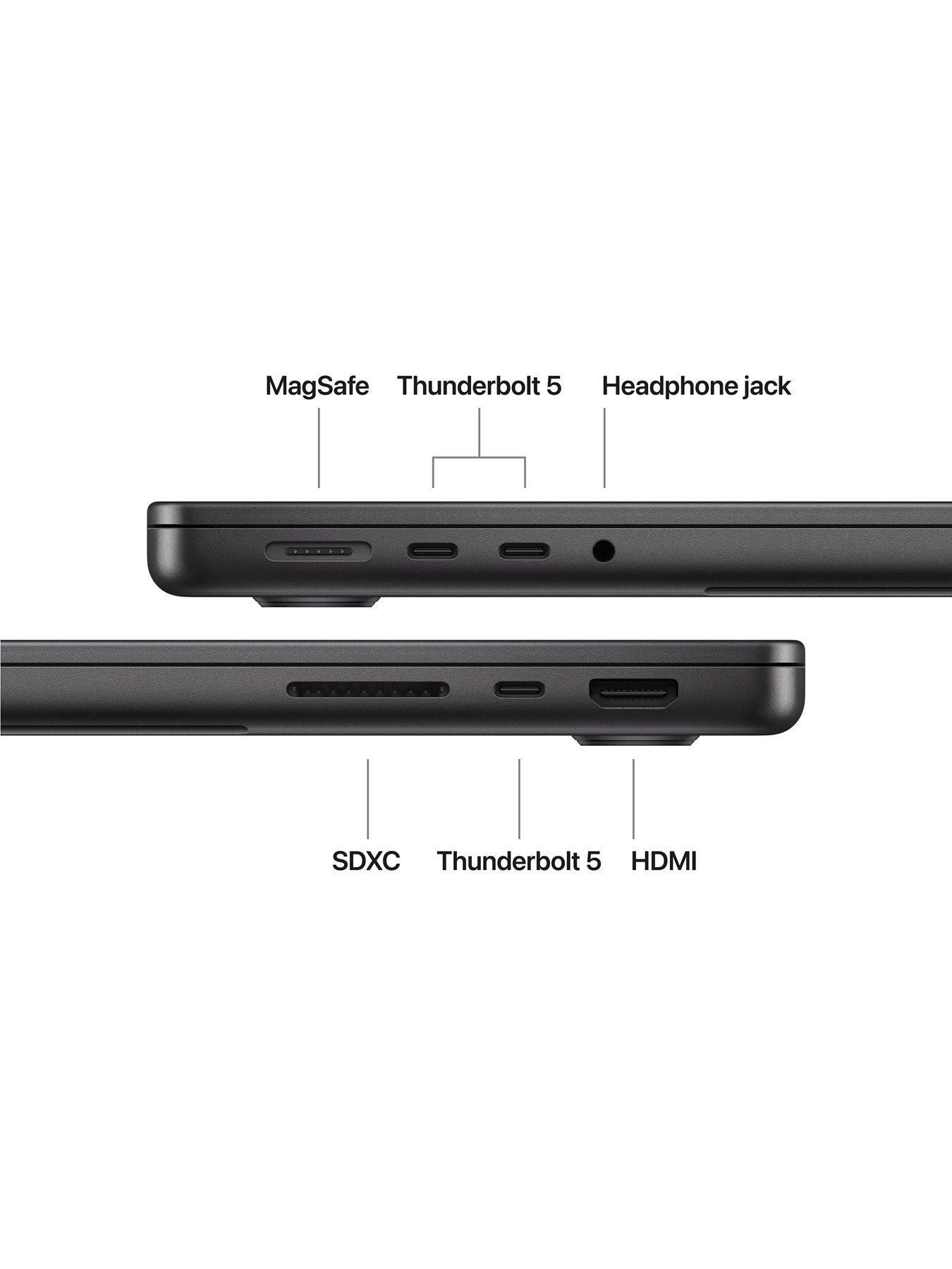 Image 6 of 8 of Apple MacBook Pro (M5 Pro, 2026) 14 inch with 15-core CPU and 16-core GPU, 24GB Unified Memory, 1TB SSD - Space Black