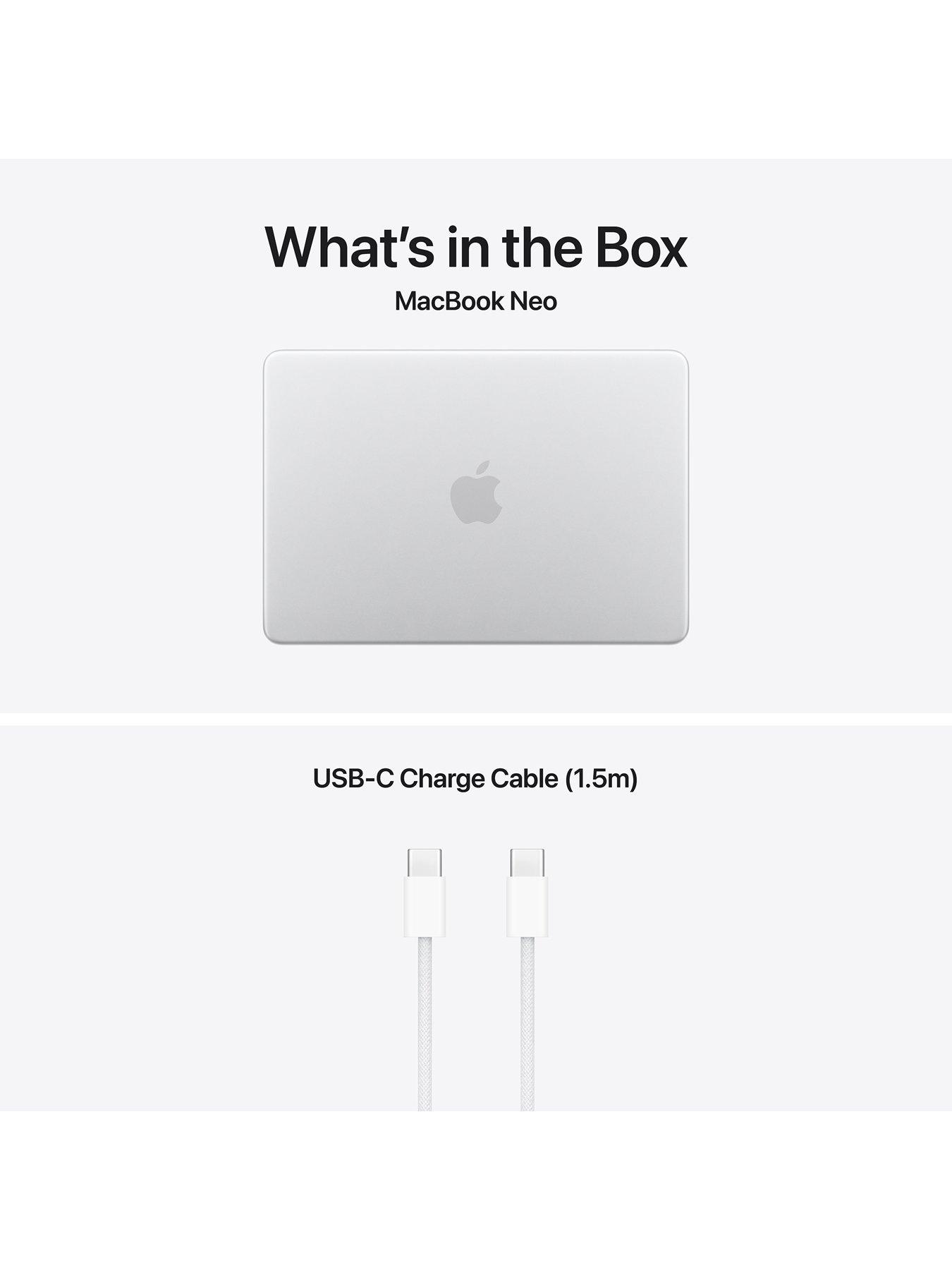 Image 7 of 8 of Apple MacBook Neo (A18 Pro, 2026) 13-inch&nbsp;with 6-core CPU and 5-core GPU, 8GB Unified Memory, 256GB SSD - Silver