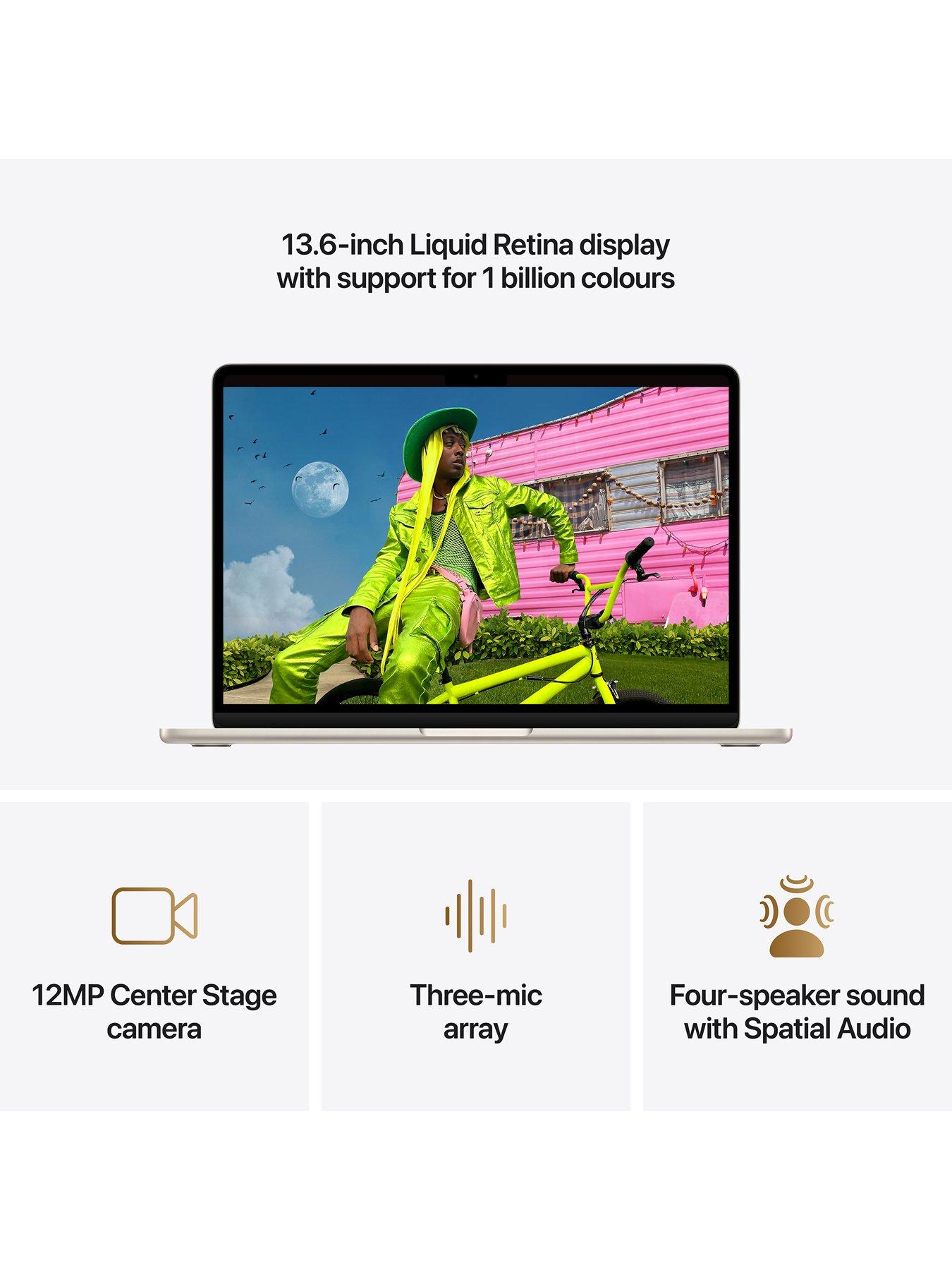 Image 4 of 8 of Apple MacBook Air (M5, 2026) 13 inch with 10-core CPU and 8-core GPU, 16GB Unified Memory, 512GB SSD - Starlight
