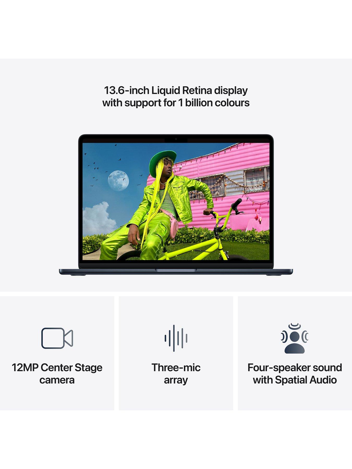 Image 4 of 8 of Apple MacBook Air (M5, 2026) 13 inch with 10-core CPU and 8-core GPU, 16GB Unified Memory, 512GB SSD - Midnight