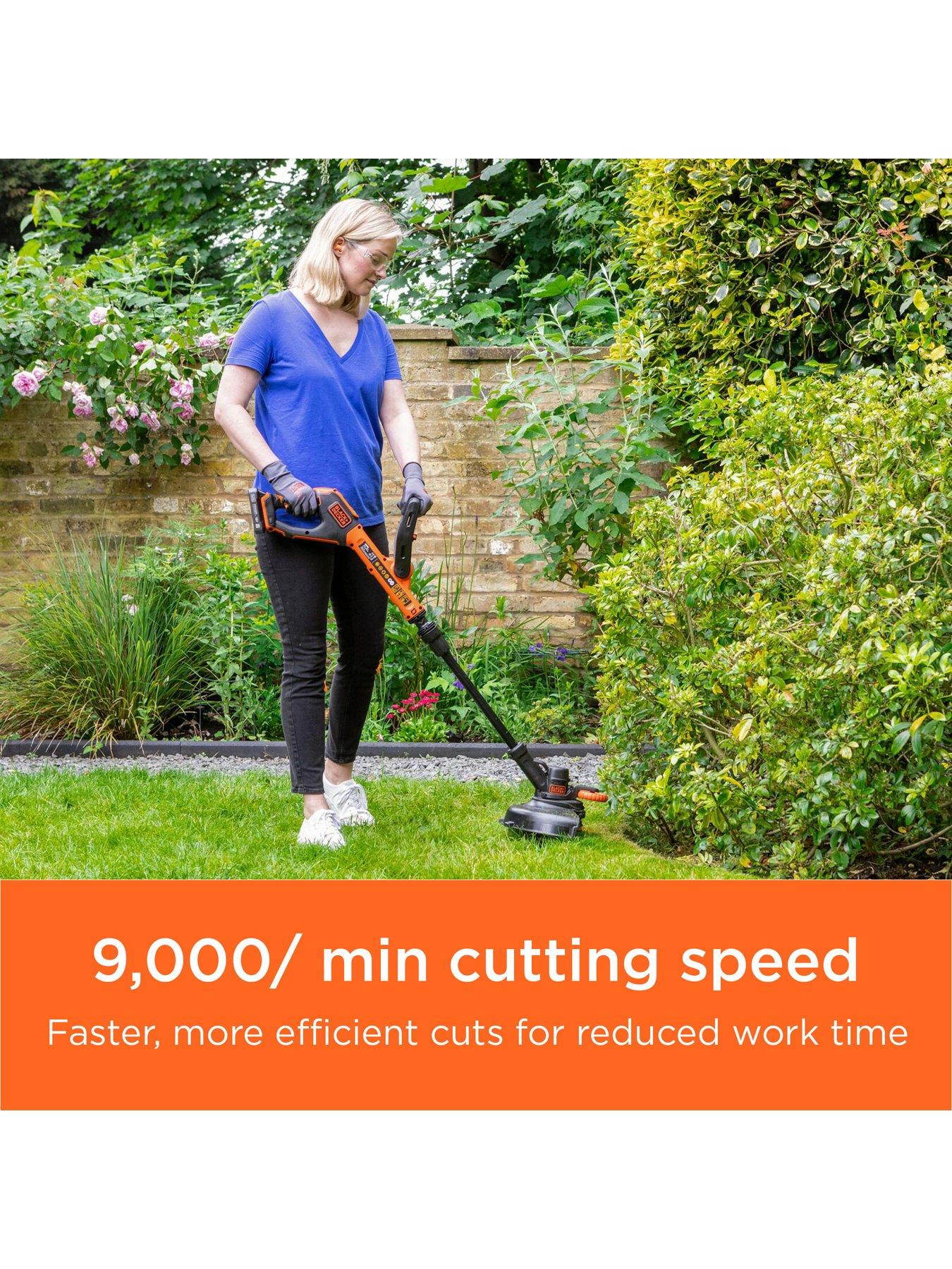 Image 5 of 8 of Black & Decker BCSTR918D1-GB 18V POWERCONNECT&trade;&nbsp;Cordless Grass Trimmer with Resin Blade - 2.0Ah Battery