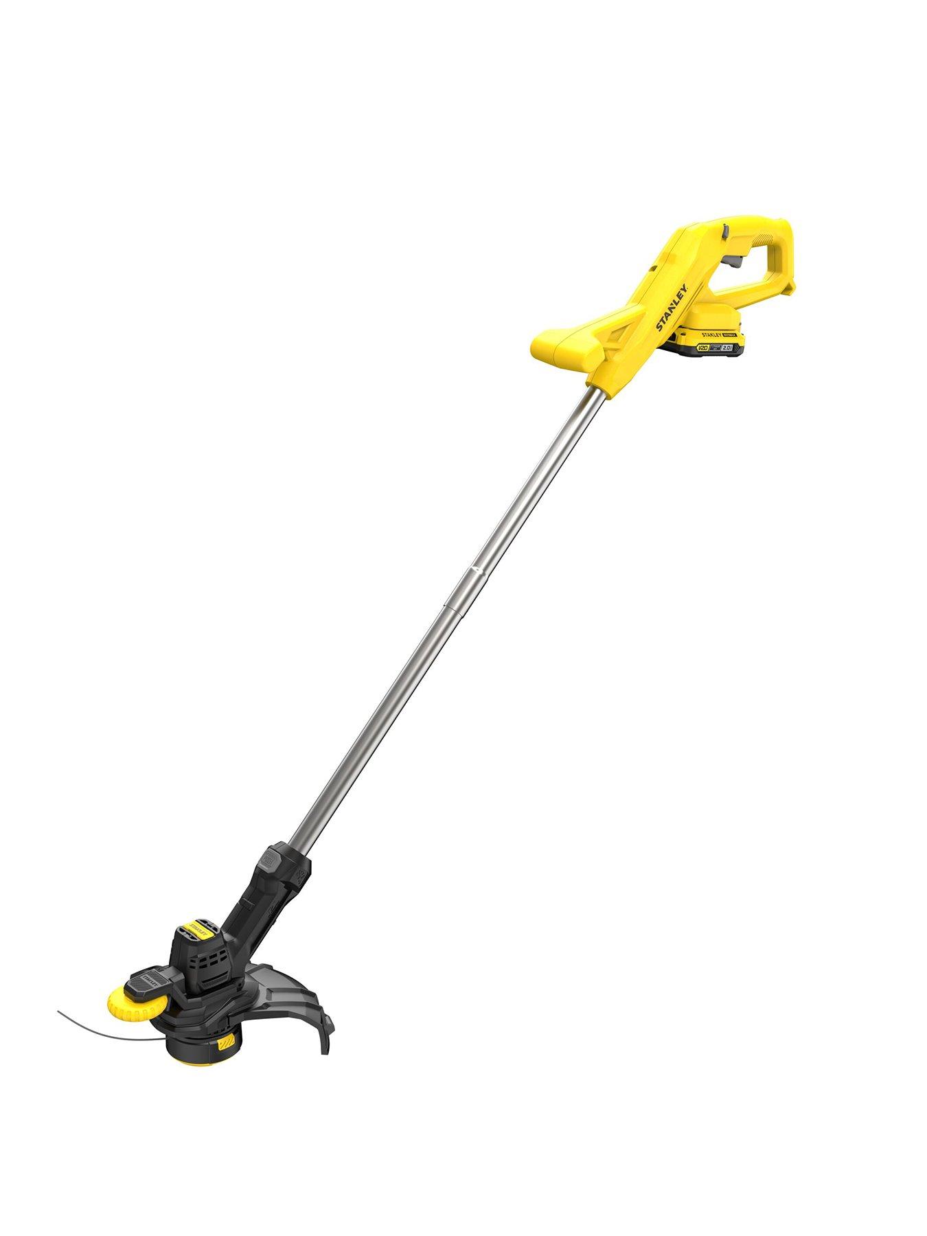 Image 1 of 6 of Stanley FatMax SFMCST925M1-GB 18V V20 25cm String Trimmer Kit - 2.0Ah Battery, Charger, Edging Guide Wheel