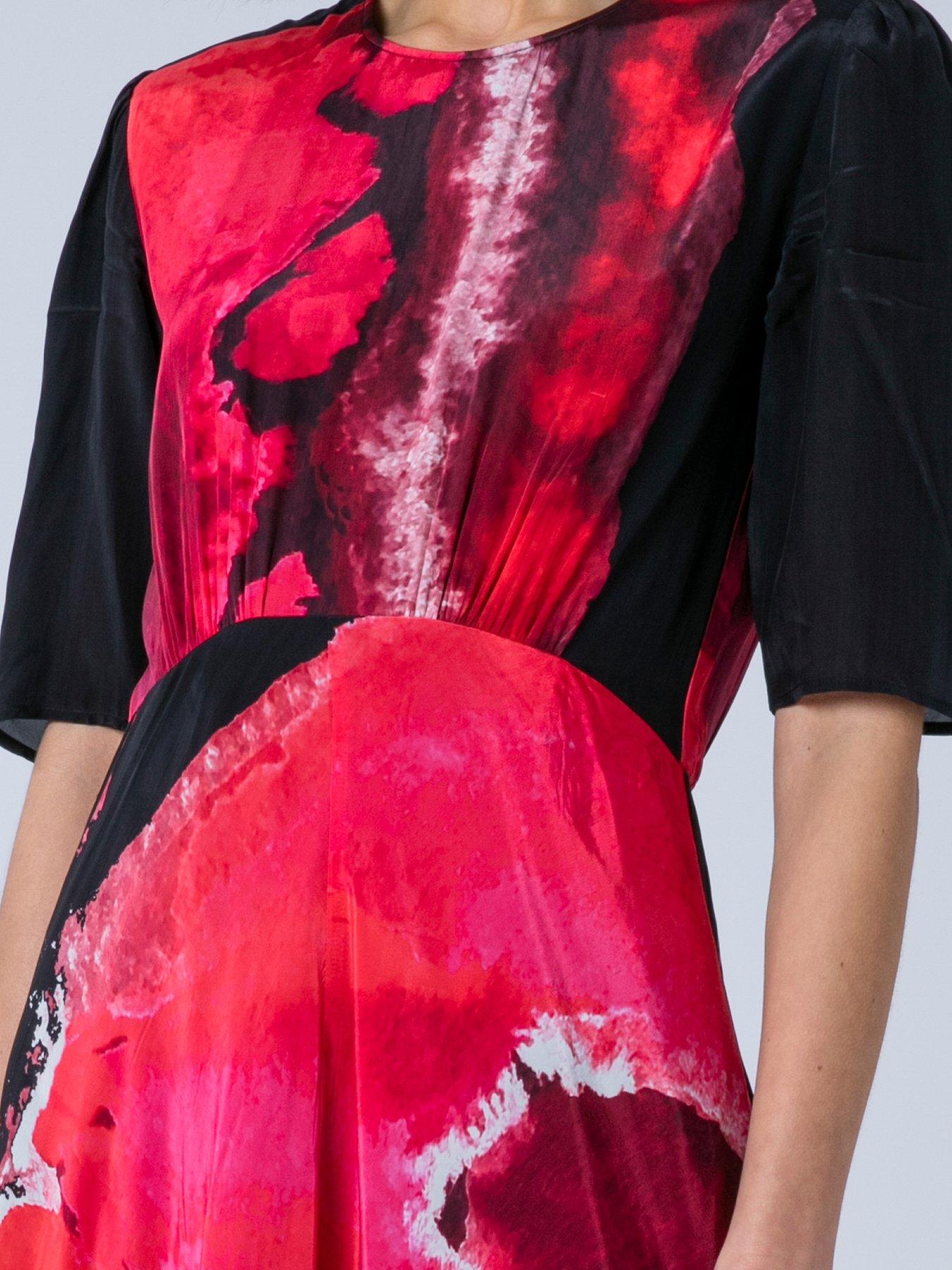 Image 7 of 7 of Religion Sienna Maxi Occasion Maxi Tea Dress - Pink