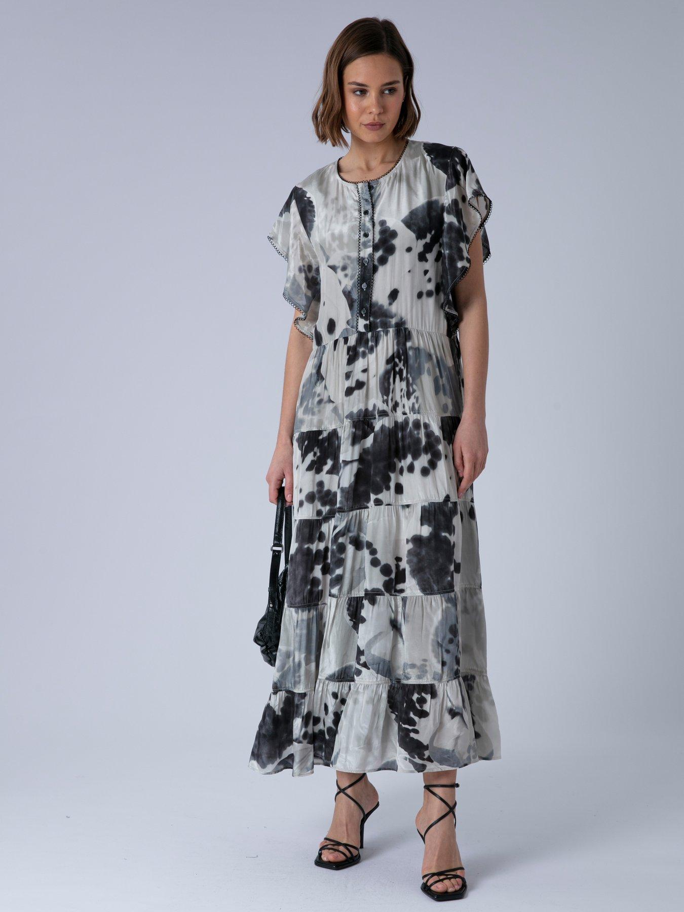 Religion Ara Maxi Occasion Dress - Black