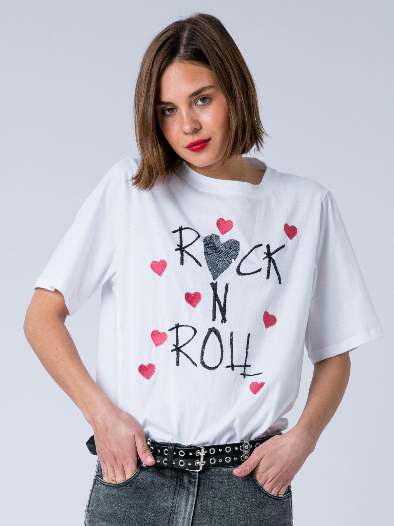 Religion Bella Relaxed T-Shirt - White
