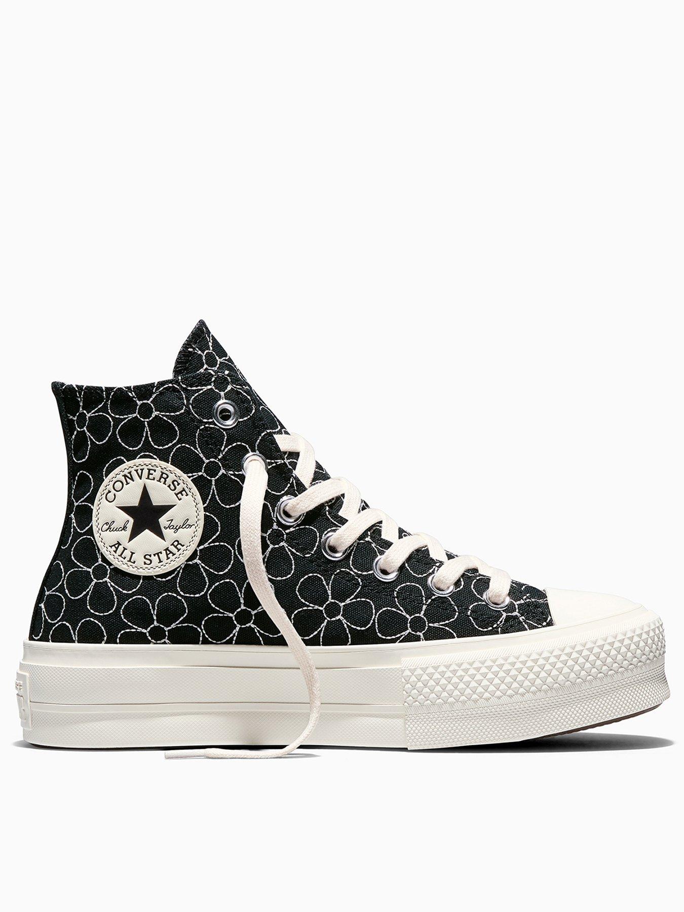 Converse Womens Chuck Taylor All Star Lift High Top - Black