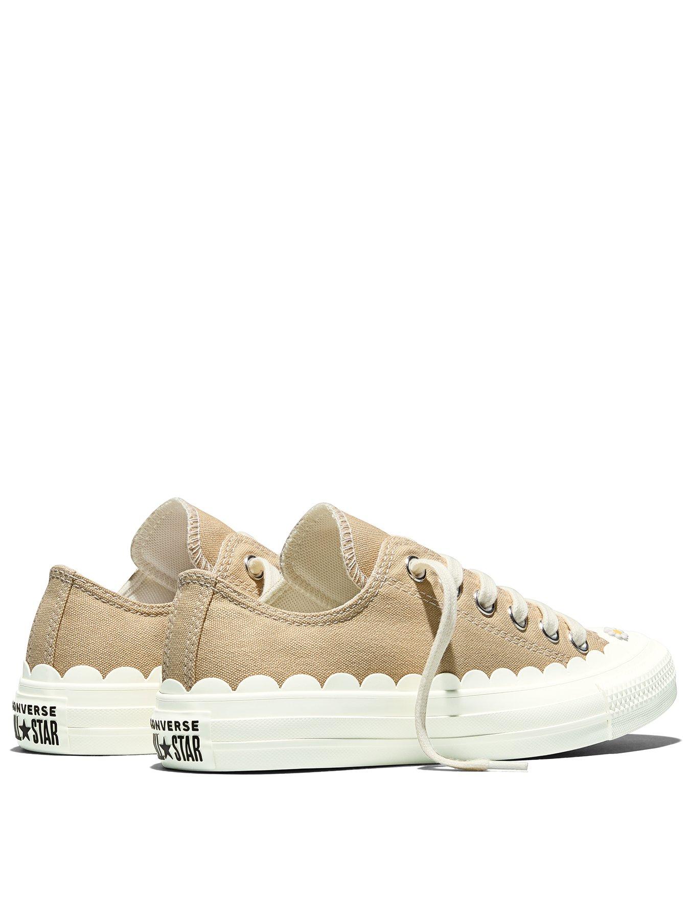 Image 3 of 6 of Converse Womens Chuck Taylor All Star Ox - Cream