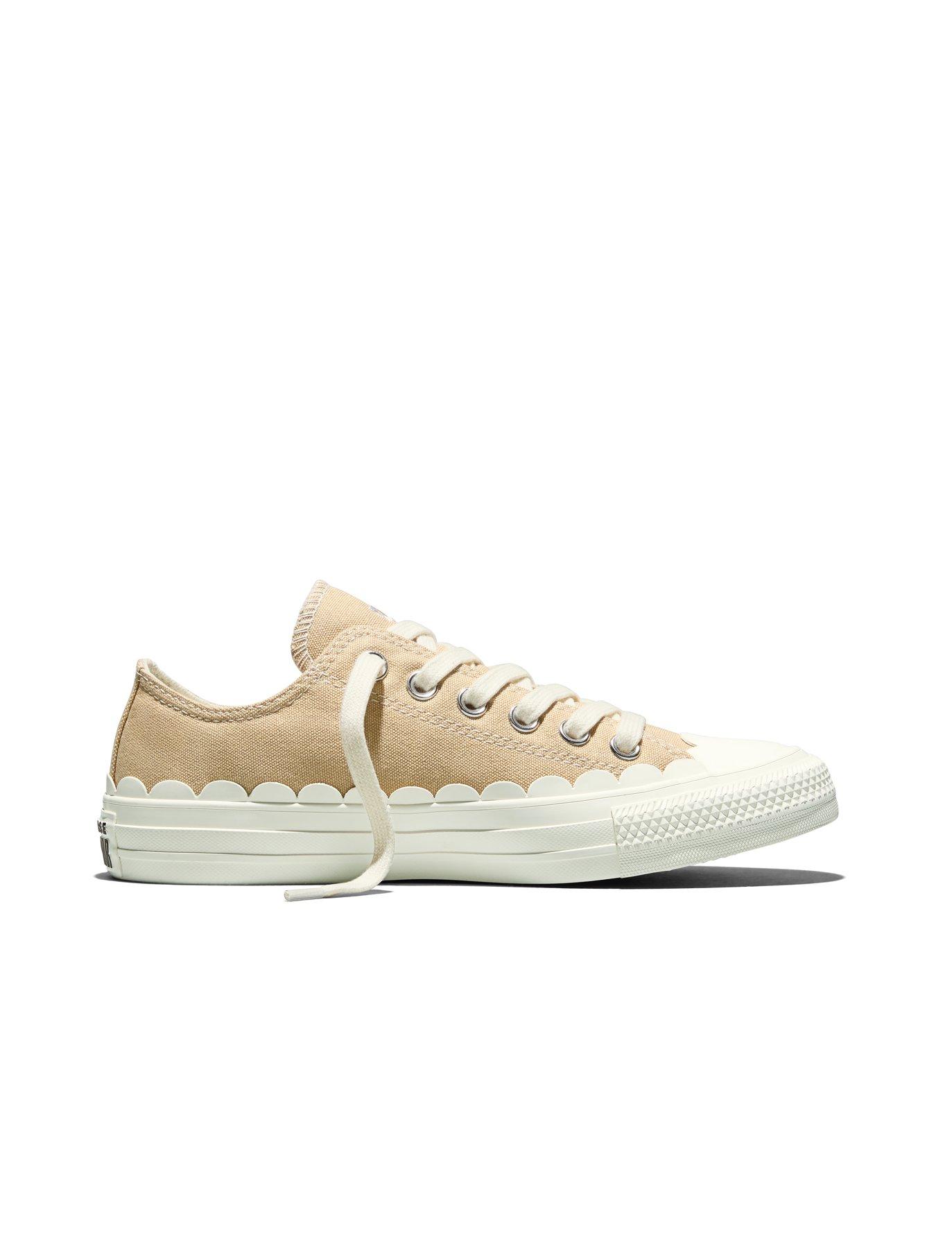 Image 6 of 6 of Converse Womens Chuck Taylor All Star Ox - Cream
