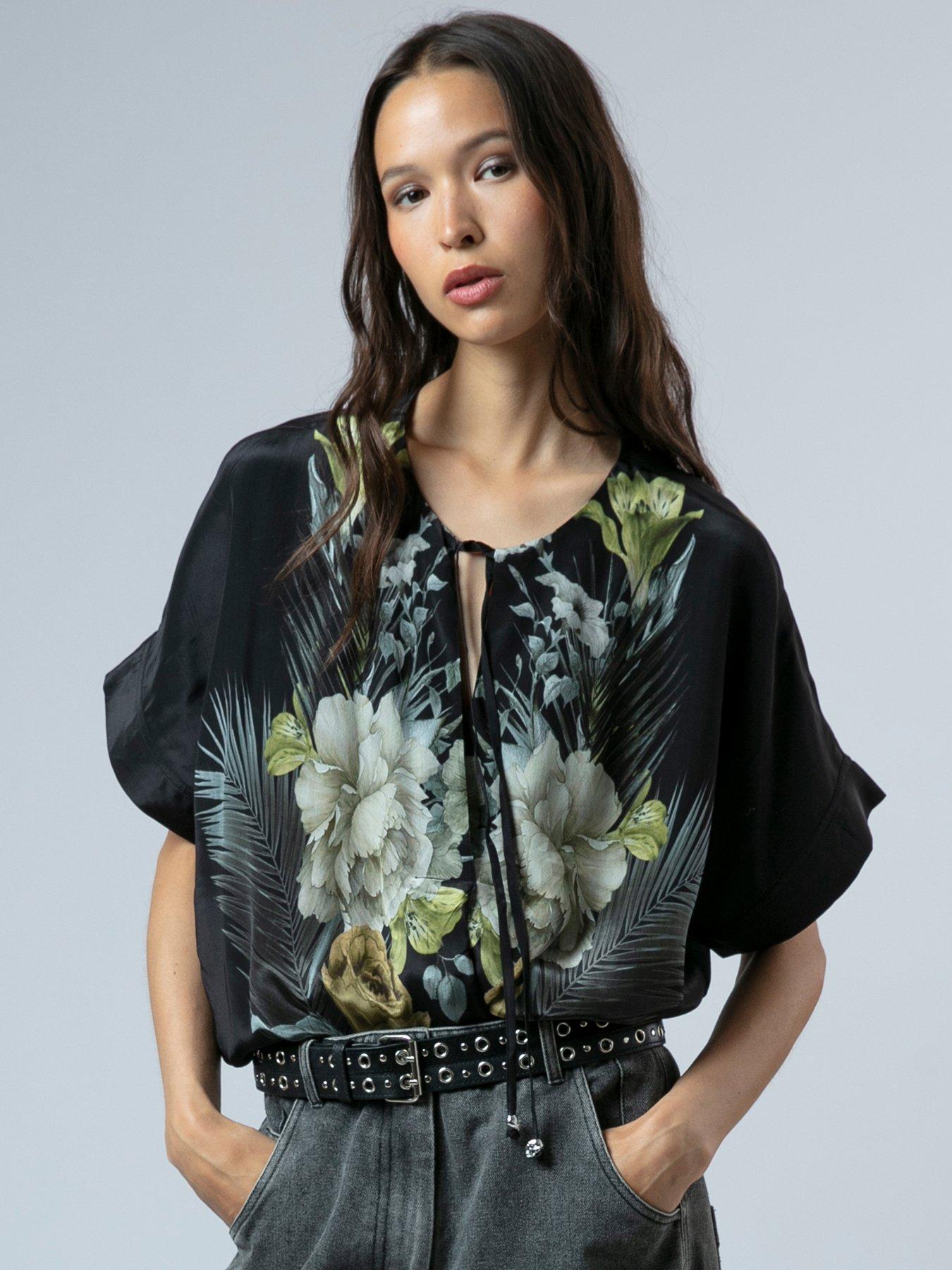 Religion Taylor Loose Blouse - Yellow