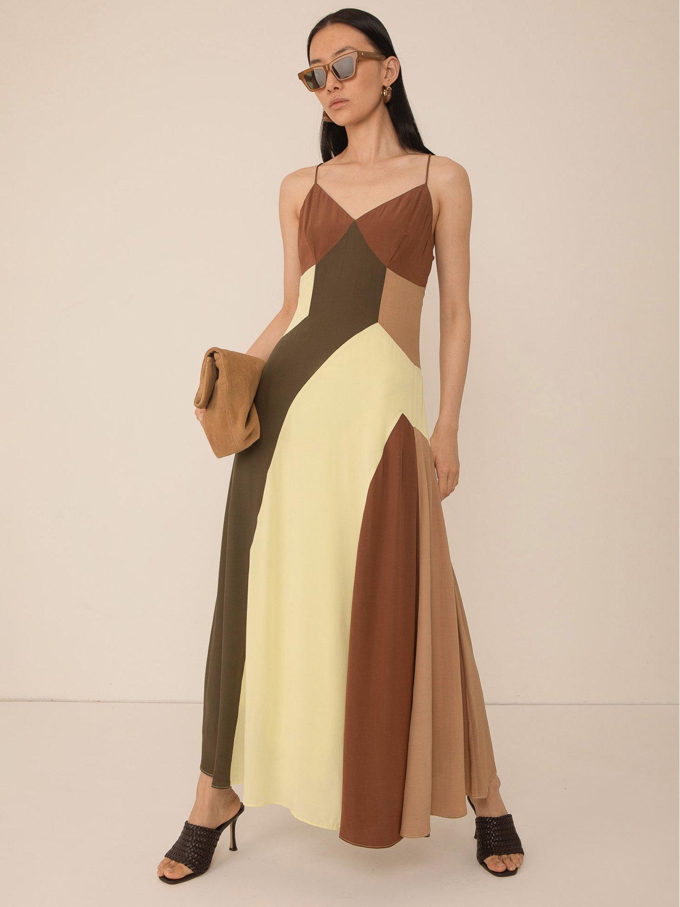 Vi.ve.re Gisela Colour Block Dress