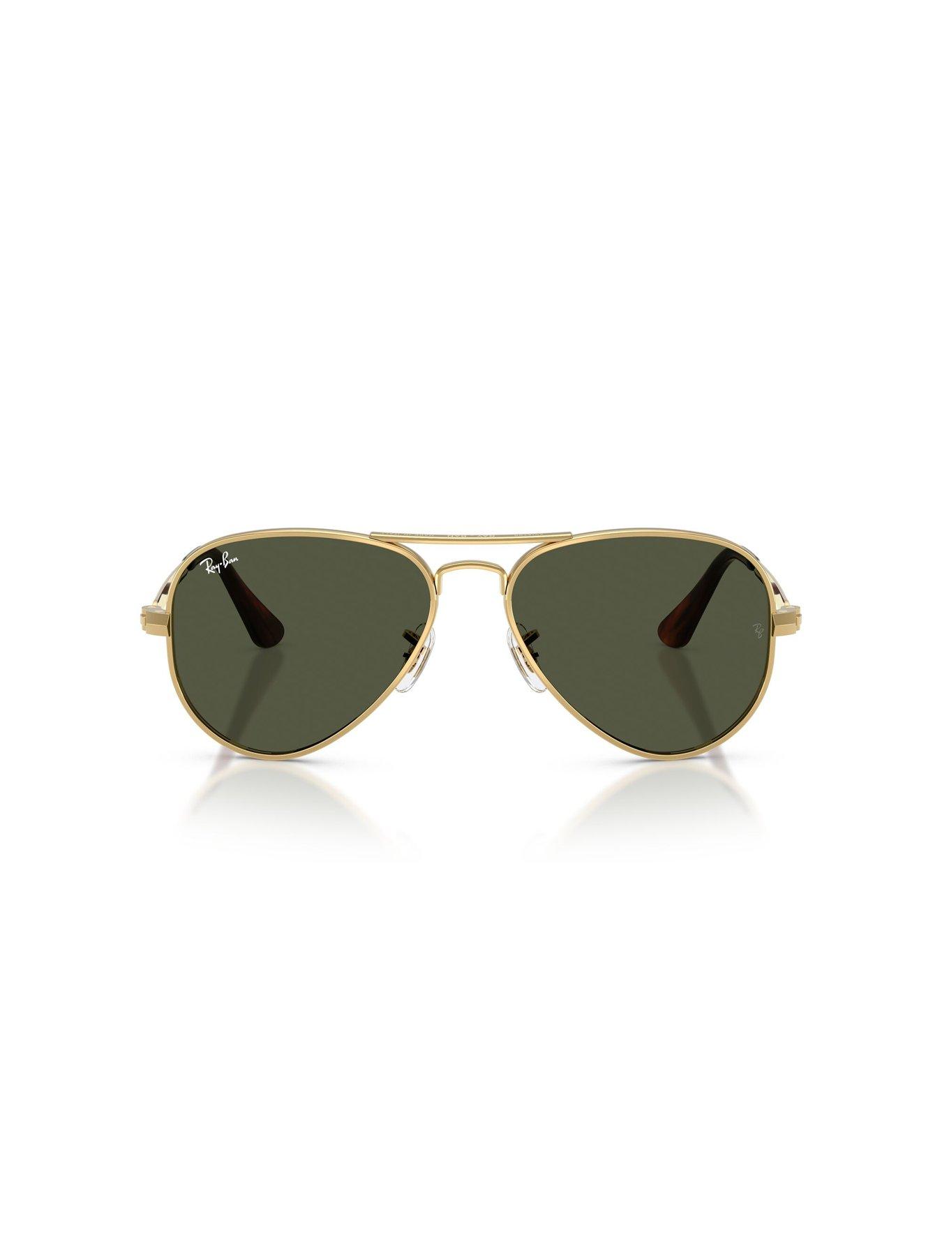 Image 4 of 5 of Ray-Ban Ray Ban Aviator Max Pilot Sunglasses - Gold