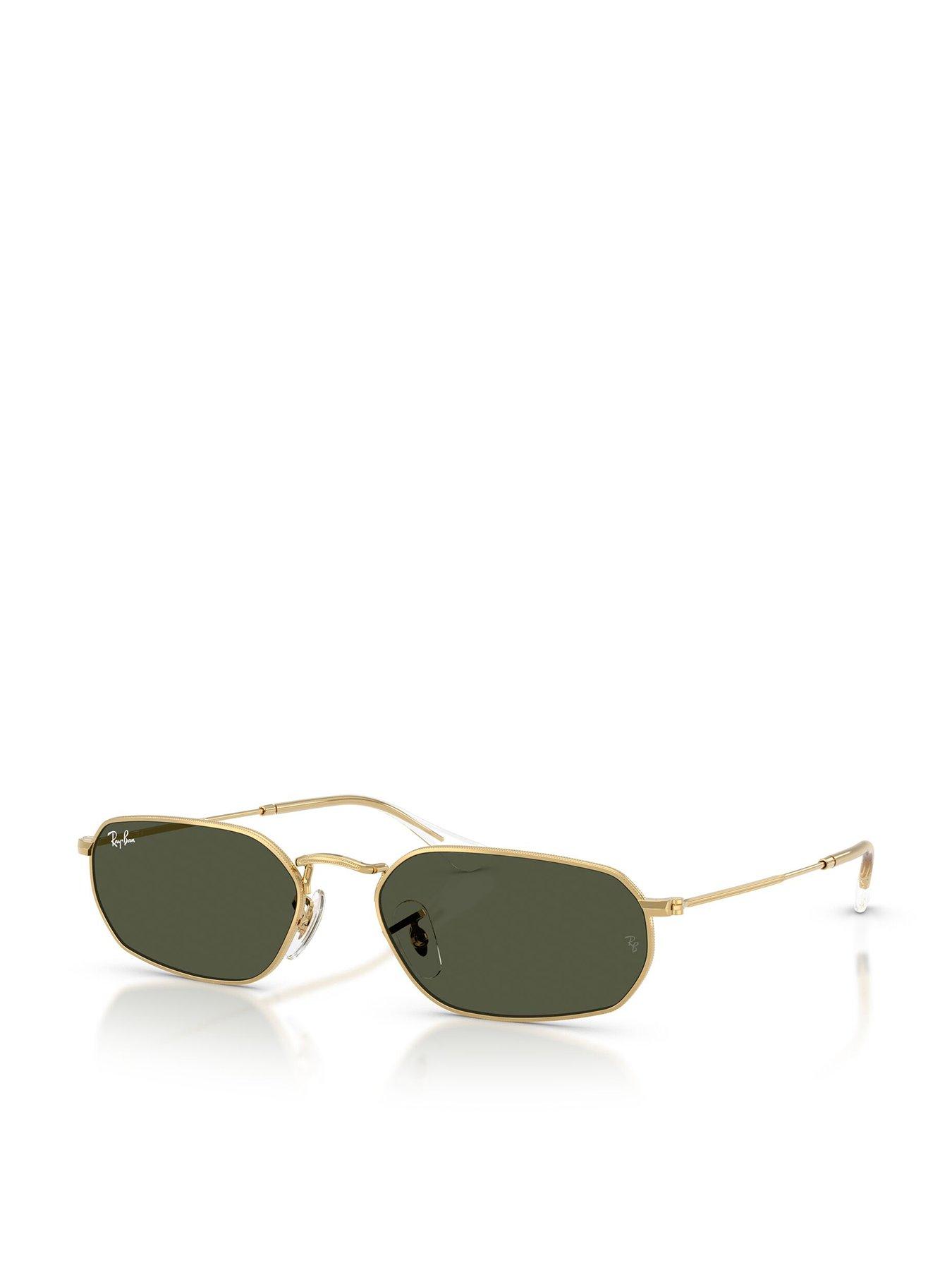 Ray-Ban Ray Ban 0Rb3947 Irregular Sunglasses - Gold