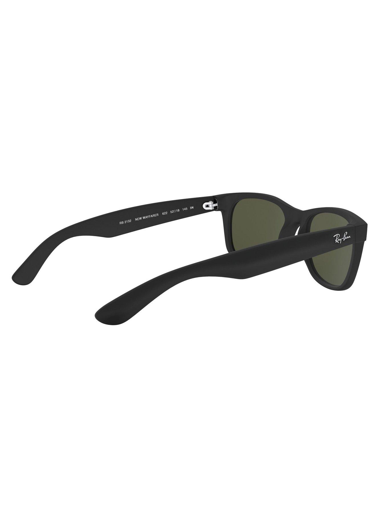 Image 5 of 5 of Ray-Ban Ray Ban New Wayfarer Square Sunglasses - Black