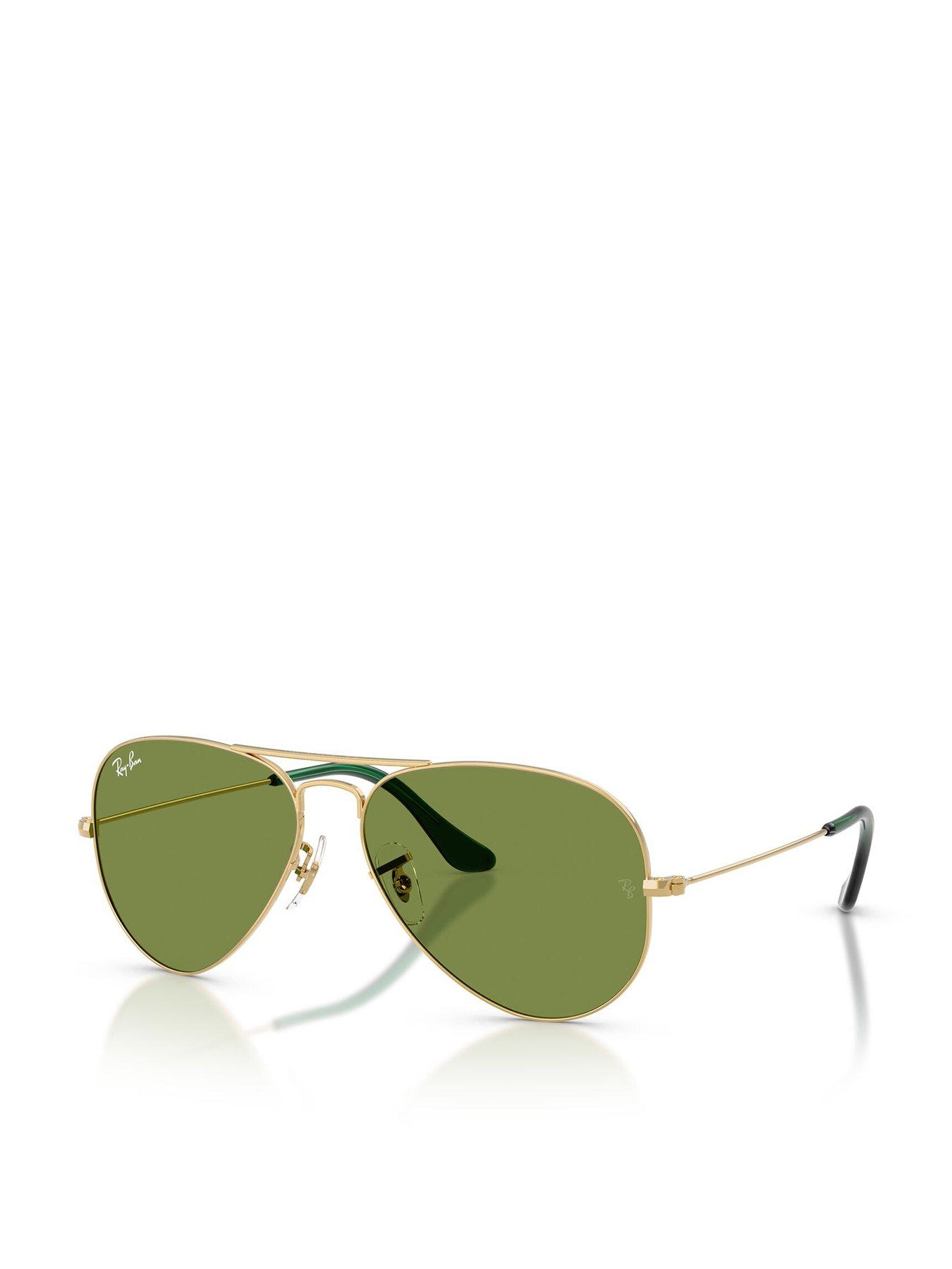Ray-Ban Ray Ban Aviator Large Metal Pilot Sunglasses - Gold