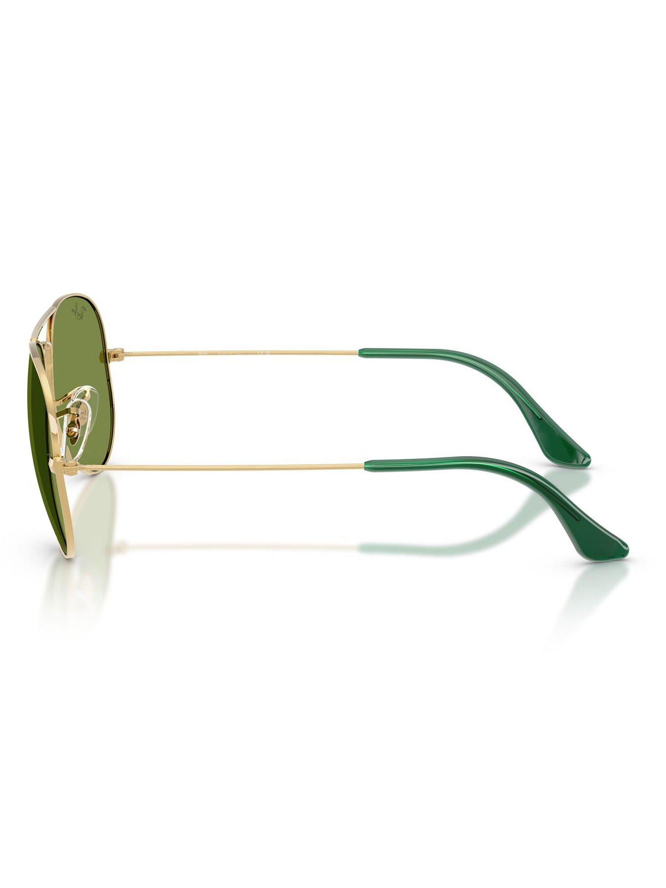 Image 2 of 5 of Ray-Ban Ray Ban Aviator Large Metal Pilot Sunglasses - Gold