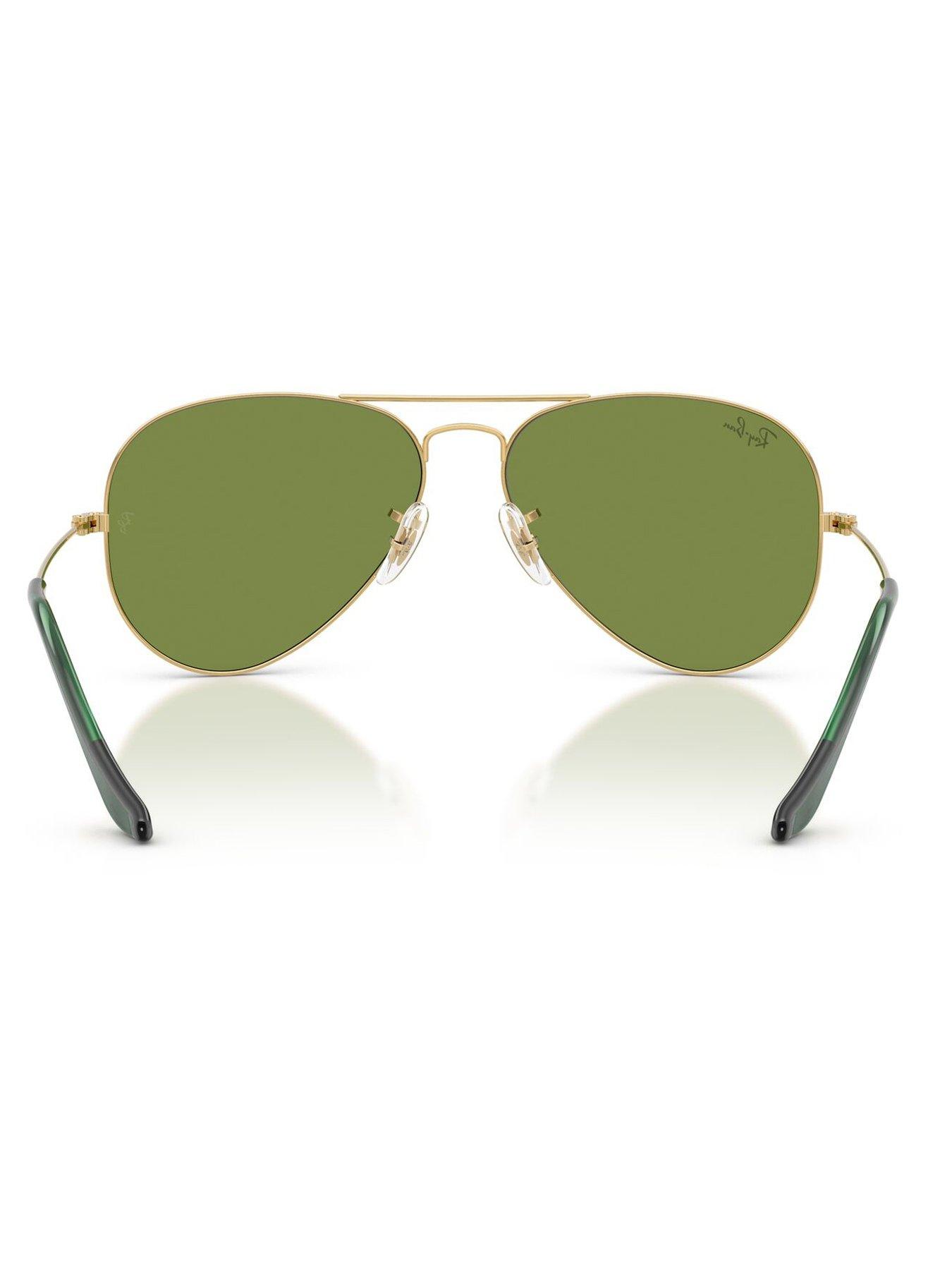 Image 3 of 5 of Ray-Ban Ray Ban Aviator Large Metal Pilot Sunglasses - Gold