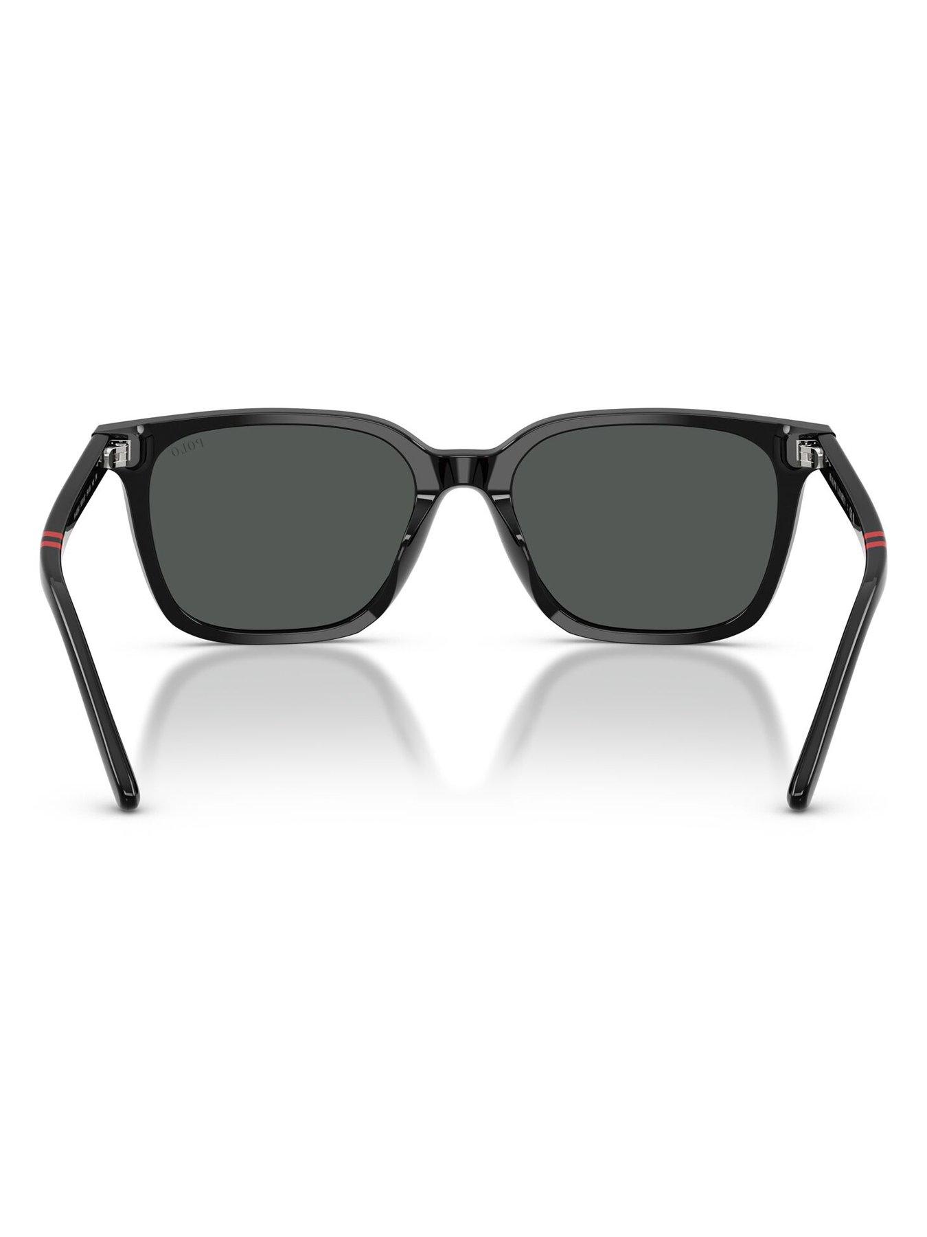 Image 3 of 5 of Polo Ralph Lauren 0Ph4235U Square Sunglasses - Black