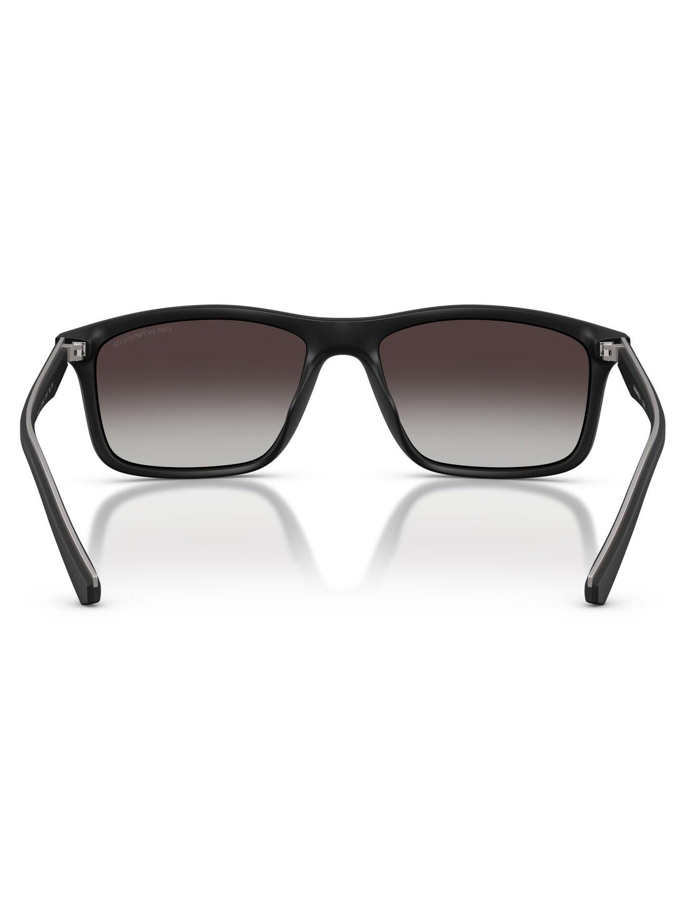 Image 3 of 5 of Emporio Armani Pillow Sunglasses - Black