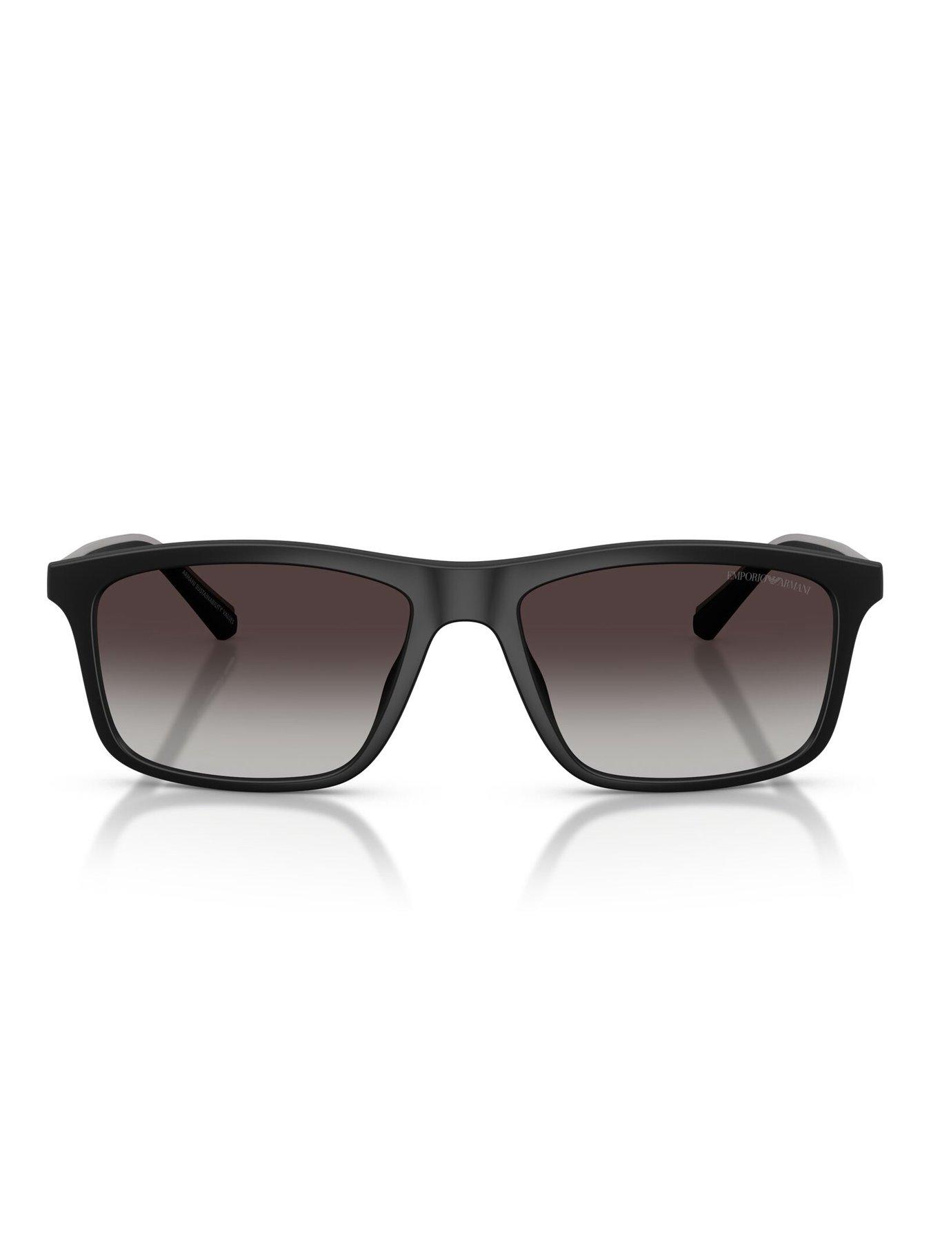 Image 5 of 5 of Emporio Armani Pillow Sunglasses - Black