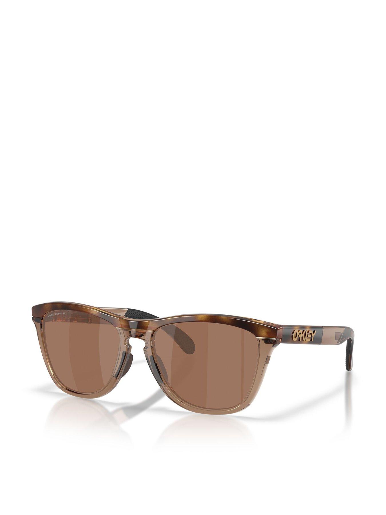 Oakley Frogskins Range Xl Round Sunglasses - Brown