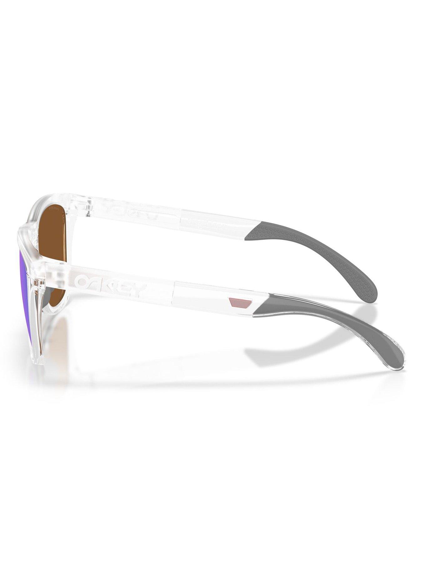 Image 2 of 5 of Oakley Frogskins Range XL Round Sunglasses - Transparent