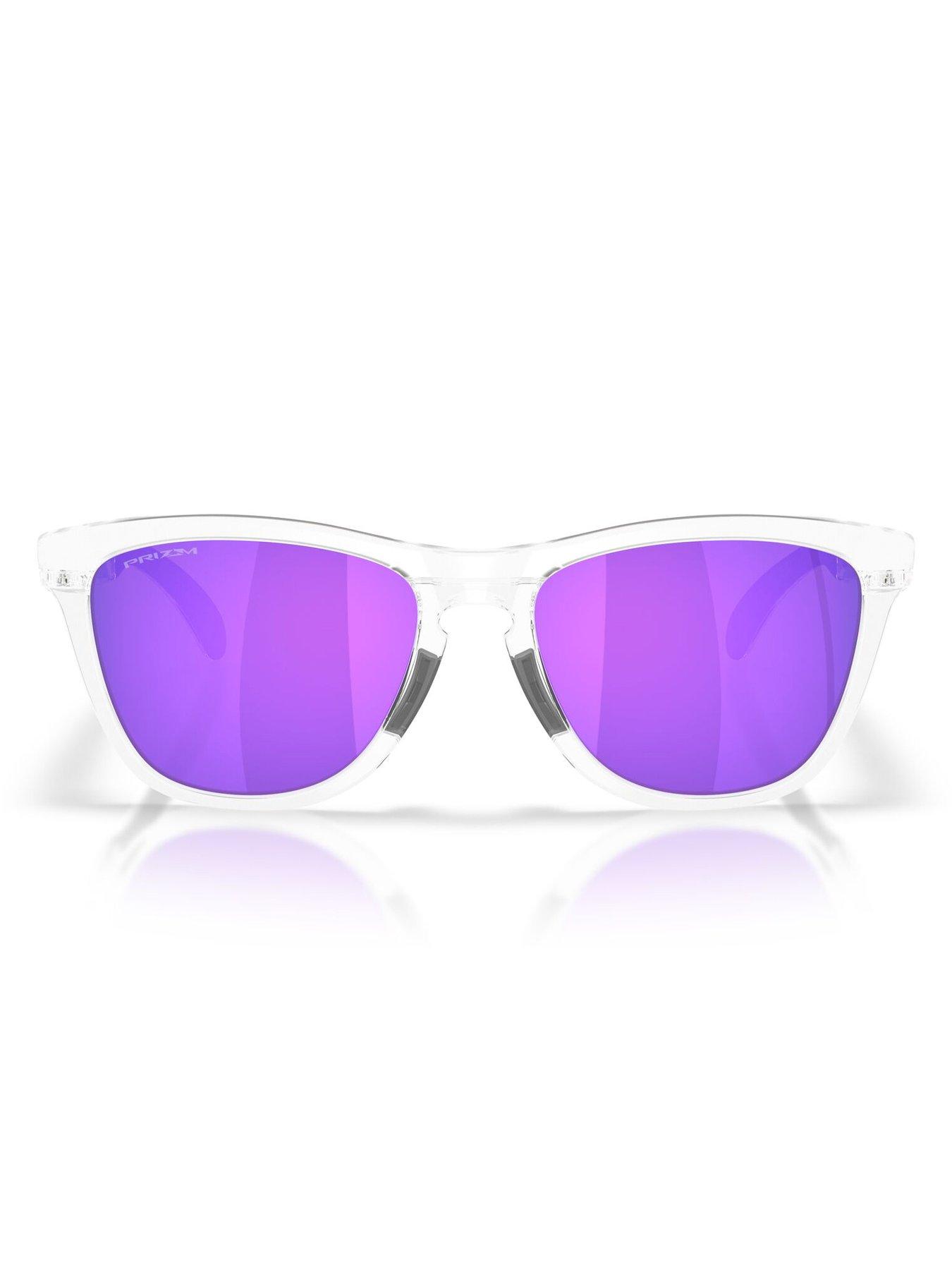 Image 4 of 5 of Oakley Frogskins Range XL Round Sunglasses - Transparent
