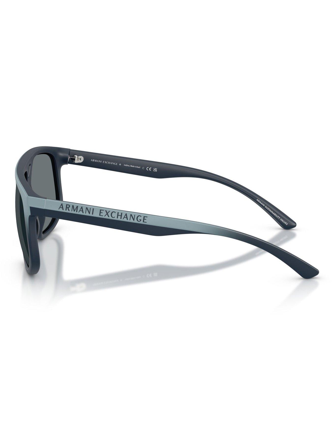 Image 2 of 5 of Armani Exchange 0Ax4161Su Pilot Sunglasses - Blue