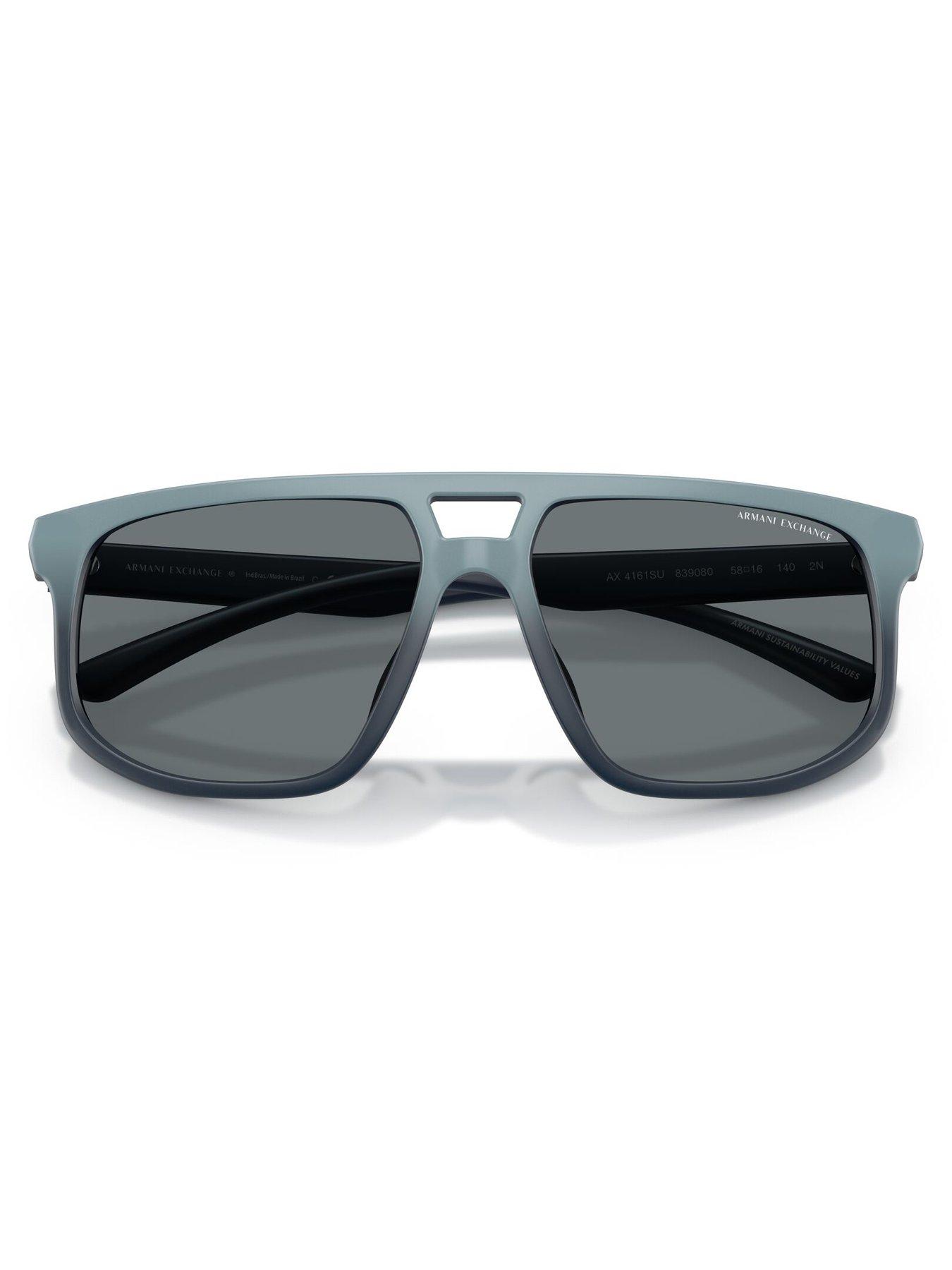 Image 5 of 5 of Armani Exchange 0Ax4161Su Pilot Sunglasses - Blue