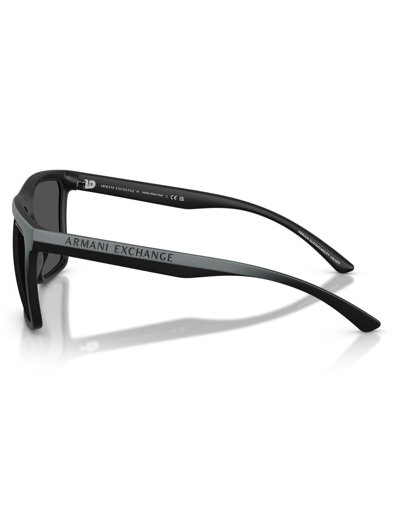 Image 2 of 5 of Armani Exchange 0Ax4162Su Square Sunglasses - Grey