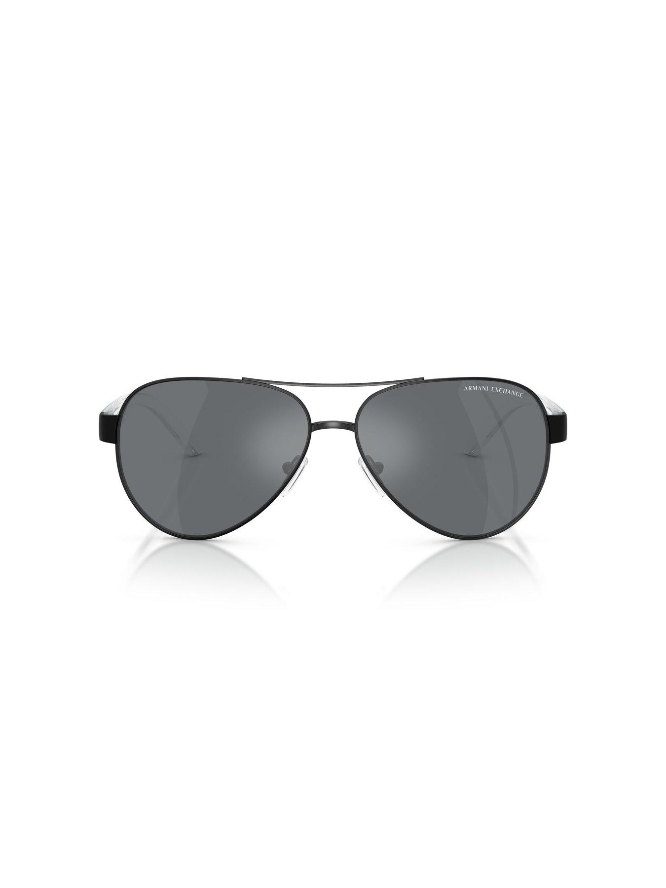 Image 5 of 5 of Armani Exchange 0Ax2034S Pilot Sunglasses - Black