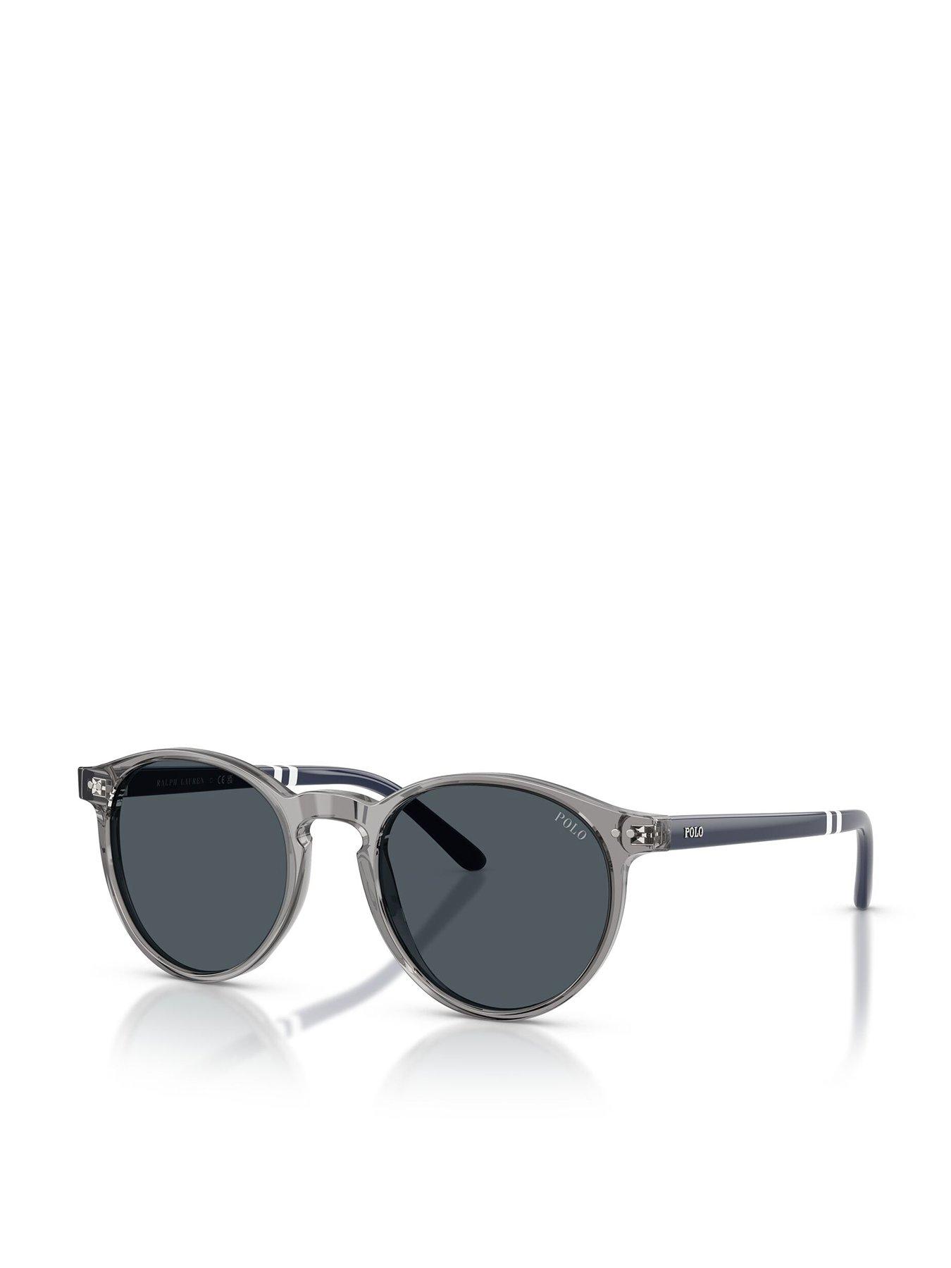 Image 1 of 5 of Polo Ralph Lauren 0Ph4236 Round Sunglasses - Grey