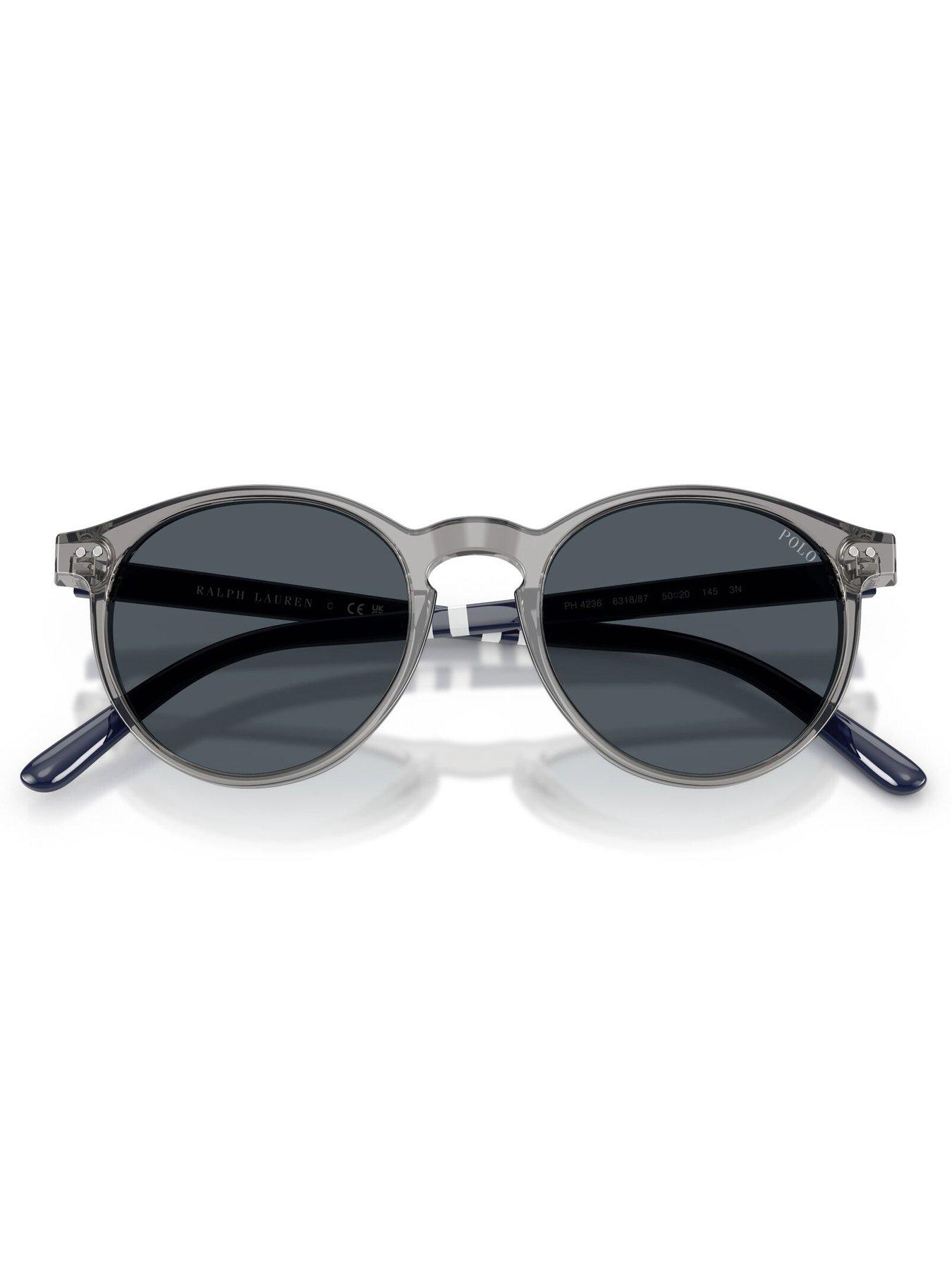 Image 5 of 5 of Polo Ralph Lauren 0Ph4236 Round Sunglasses - Grey