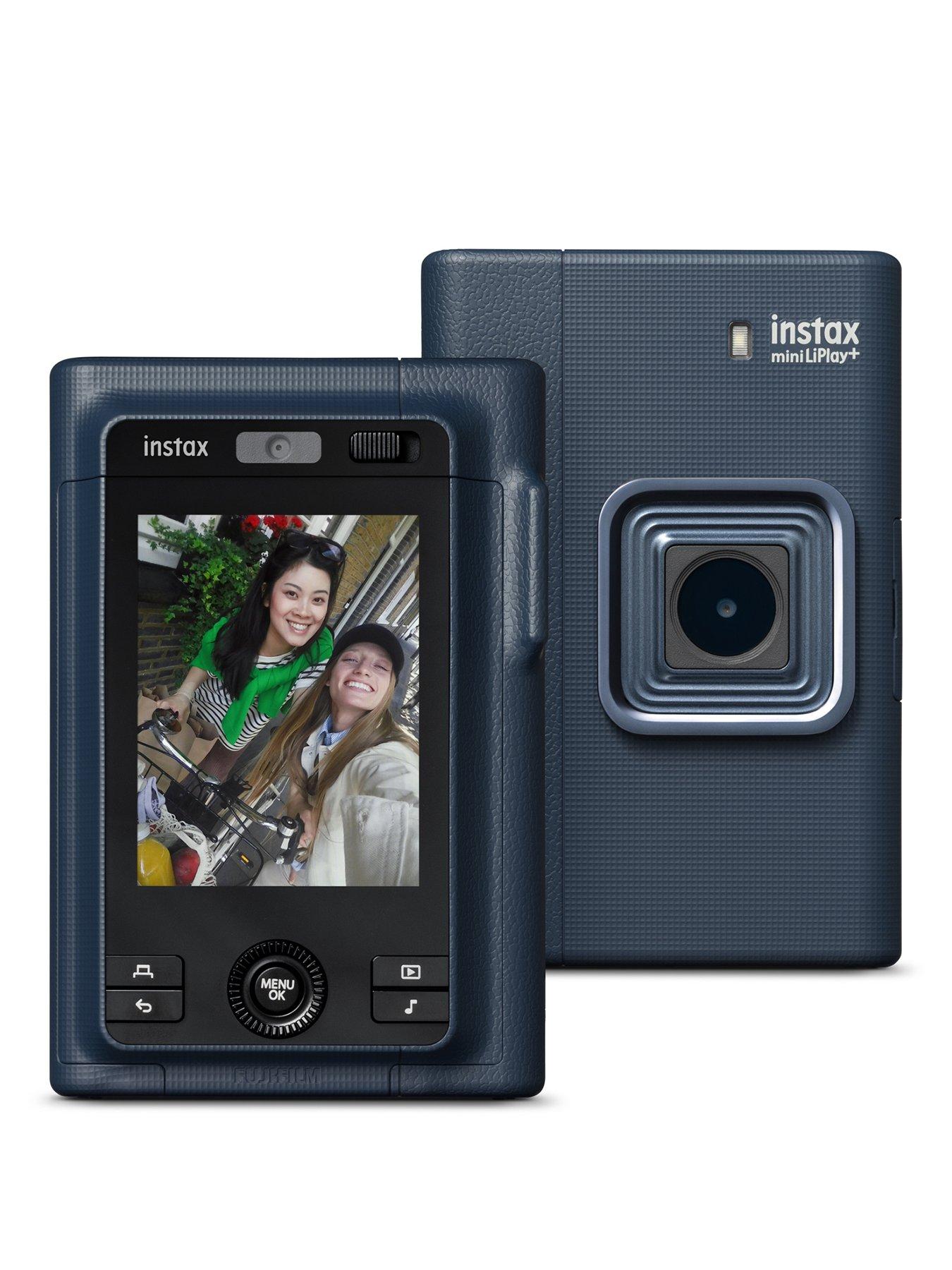 Image 1 of 3 of Fujifilm Instax Mini LiPlay Plus Hybrid Instant Camera - Navy