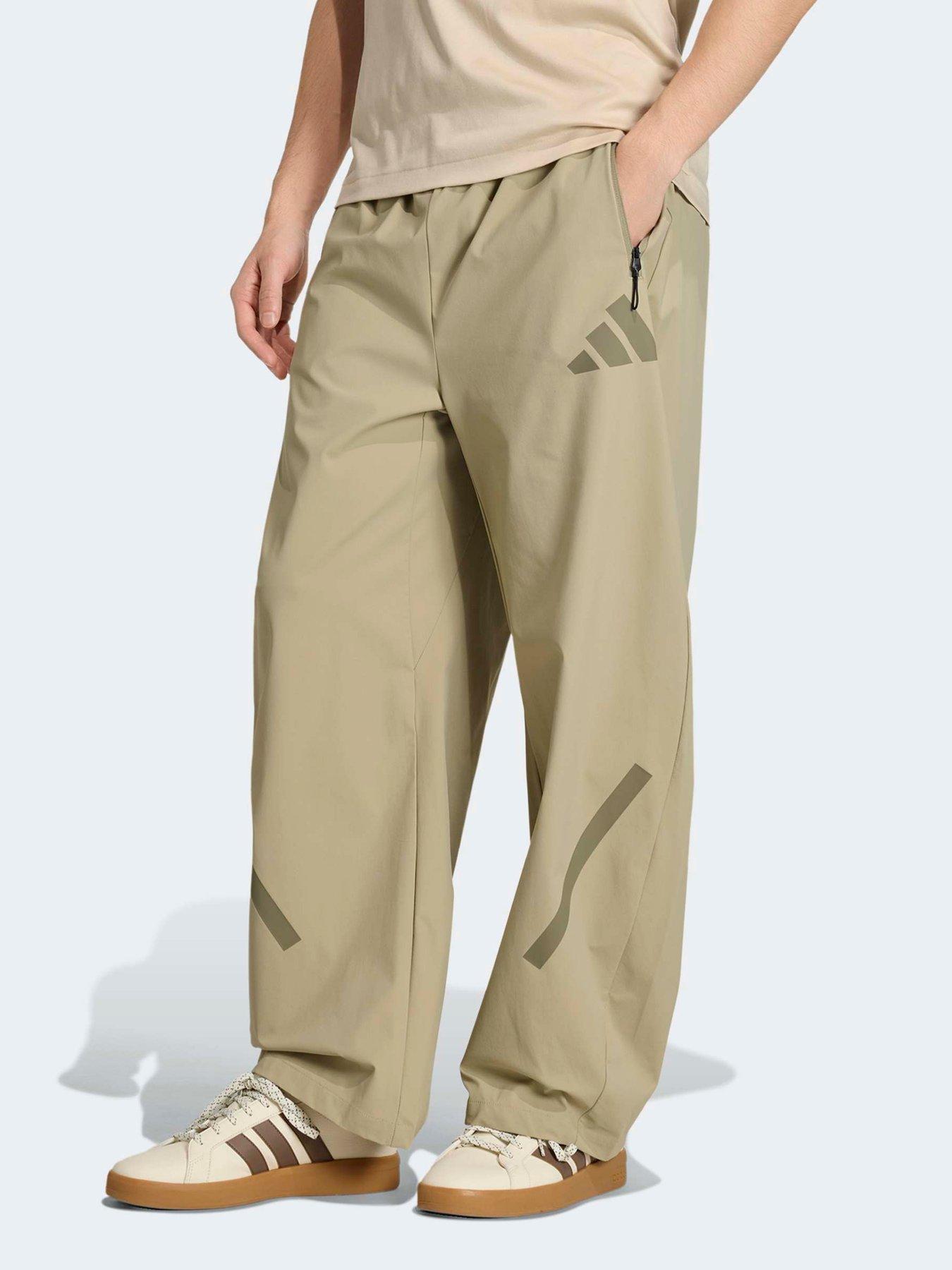 adidas Sportswear Men's ZNE Woven Pant - Khaki
