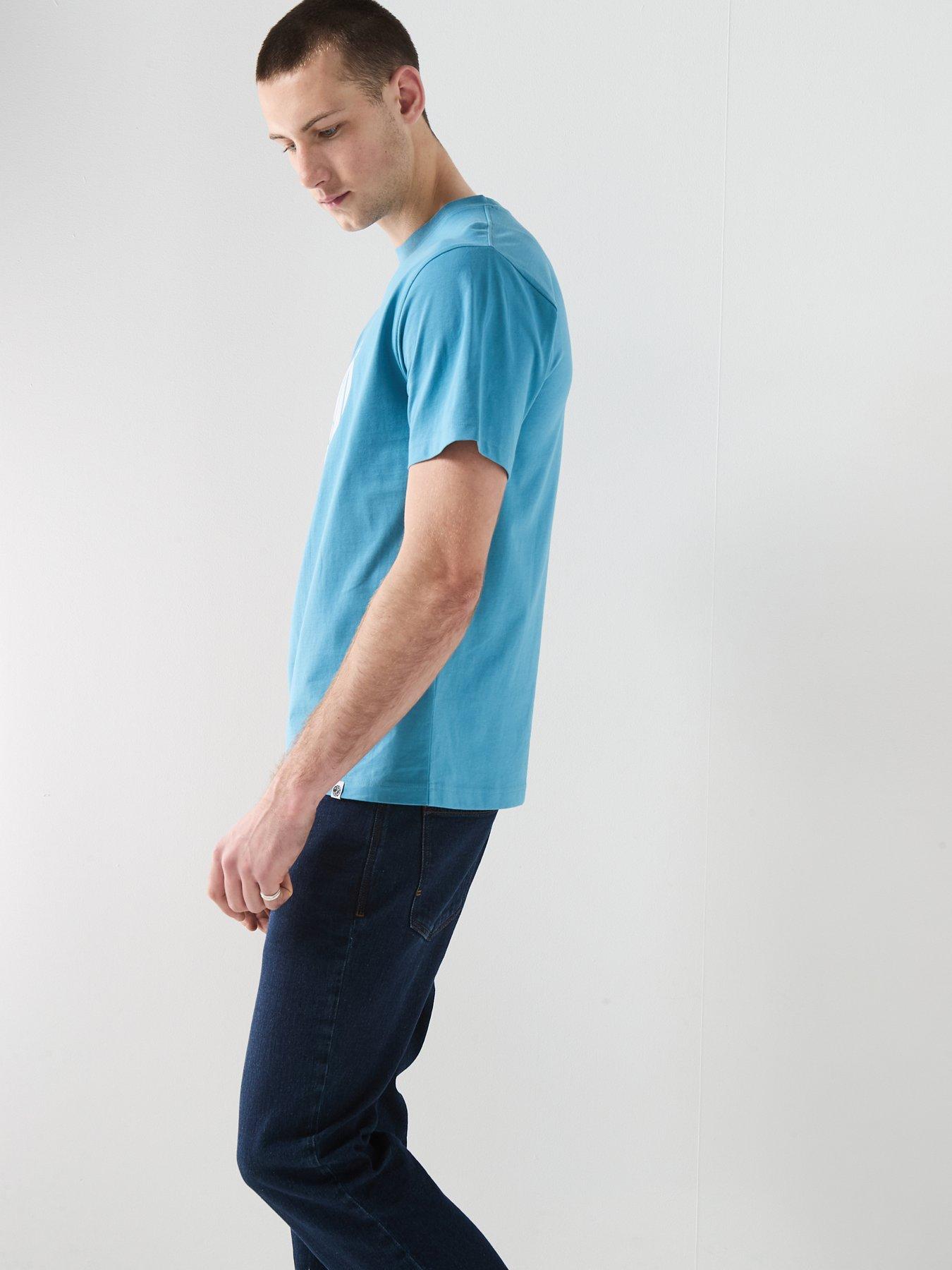 Image 6 of 6 of Pretty Green Gillespie Graphic T-shirt - Blue