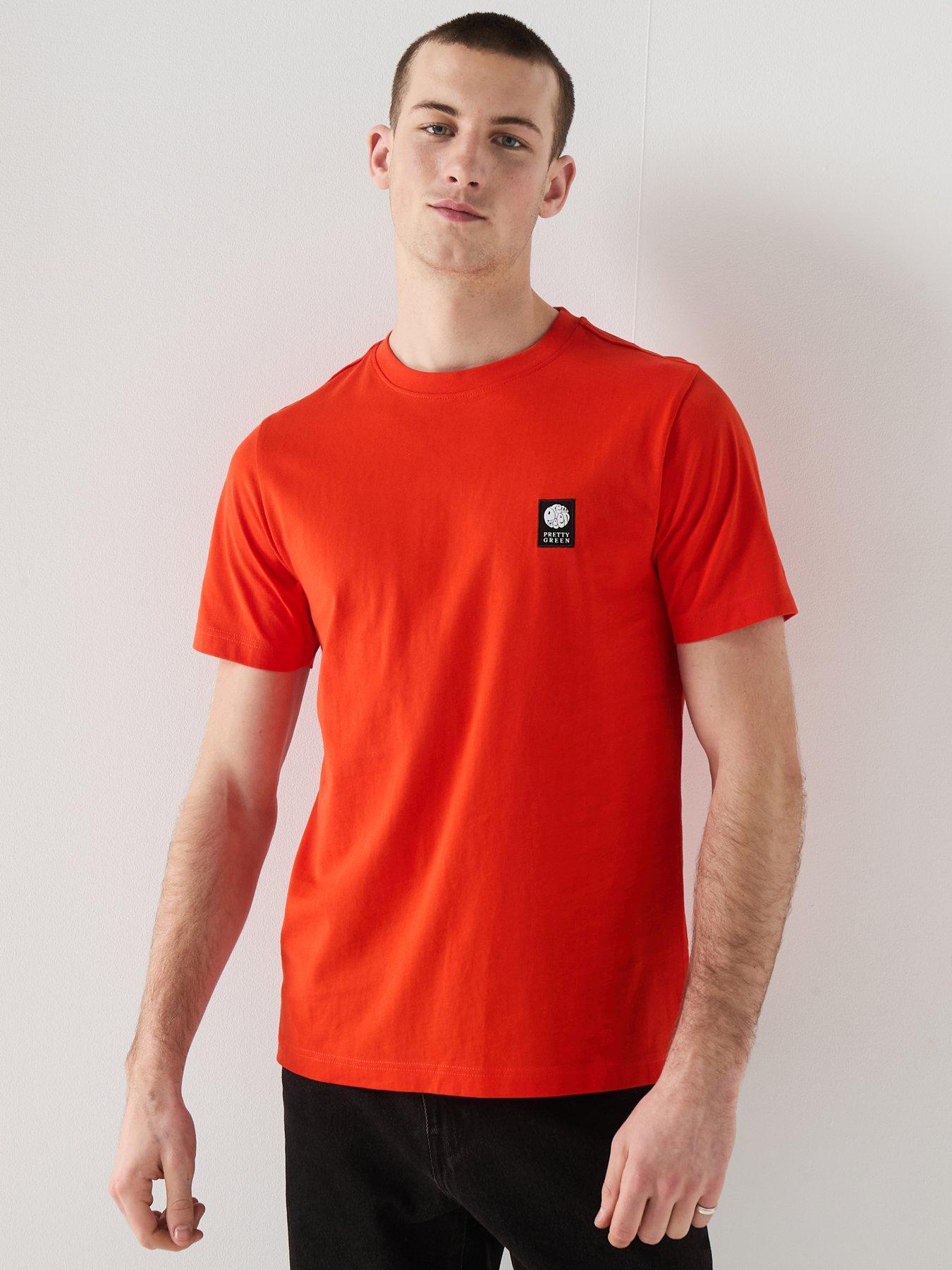 Pretty Green: Sinclair T-shirt - Orange