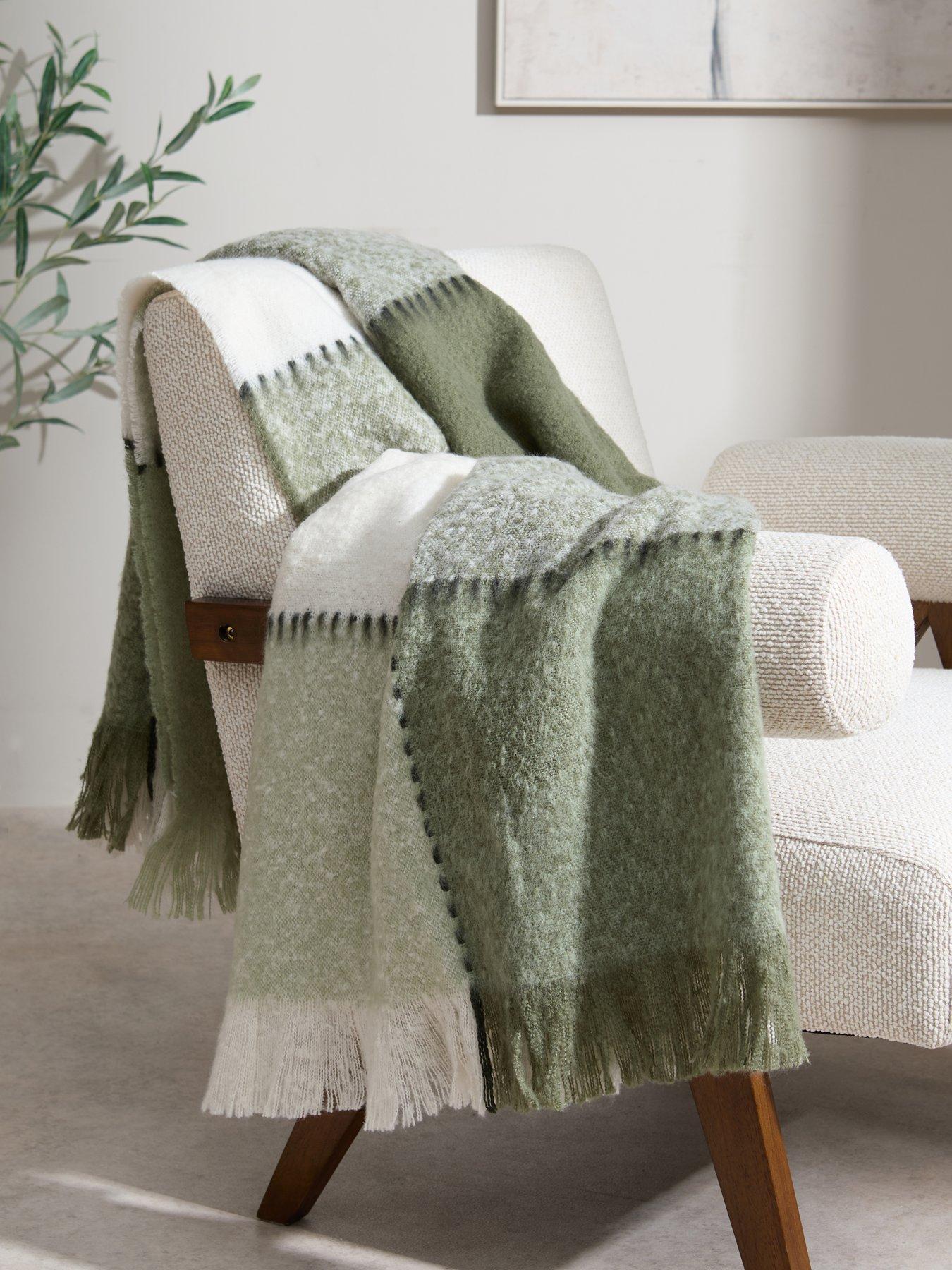 Image 1 of 7 of The Very Collection Cabin Check Super Soft Throw