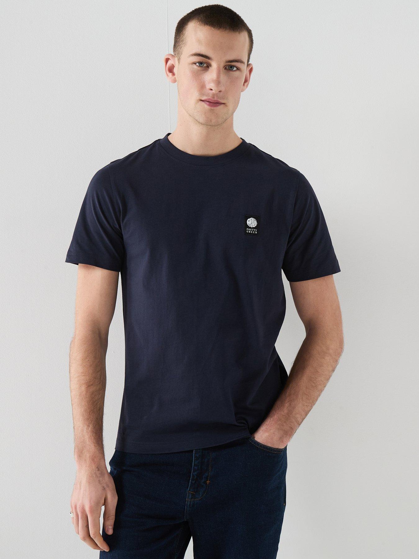 Pretty Green Sinclair T-shirt - Navy