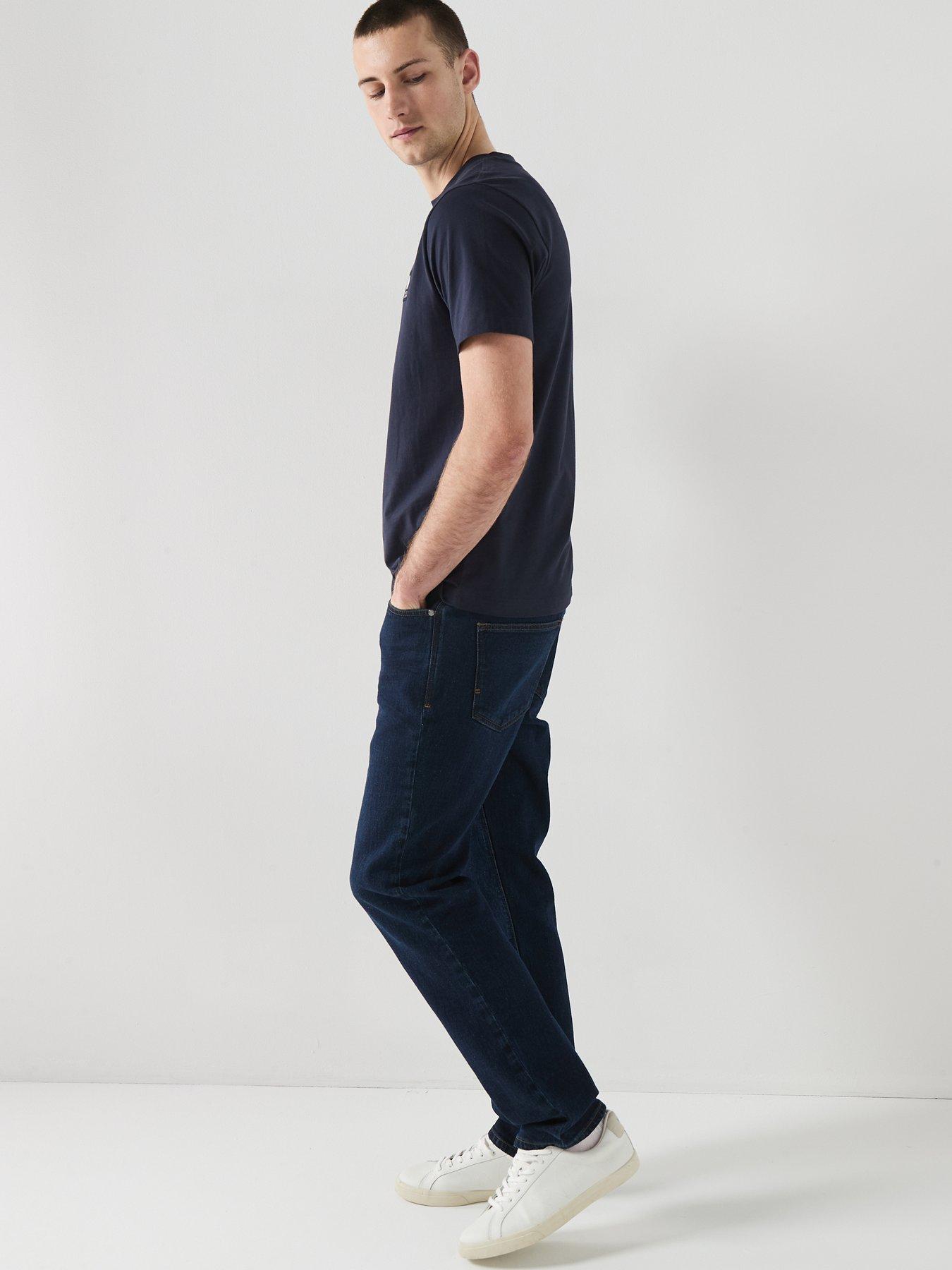 Image 6 of 6 of Pretty Green Sinclair T-shirt - Navy