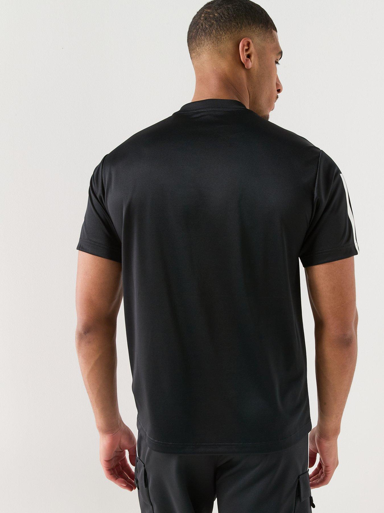 adidas Sportswear Men's House Of Tiro Wordmark T-Shirt - Black | Very