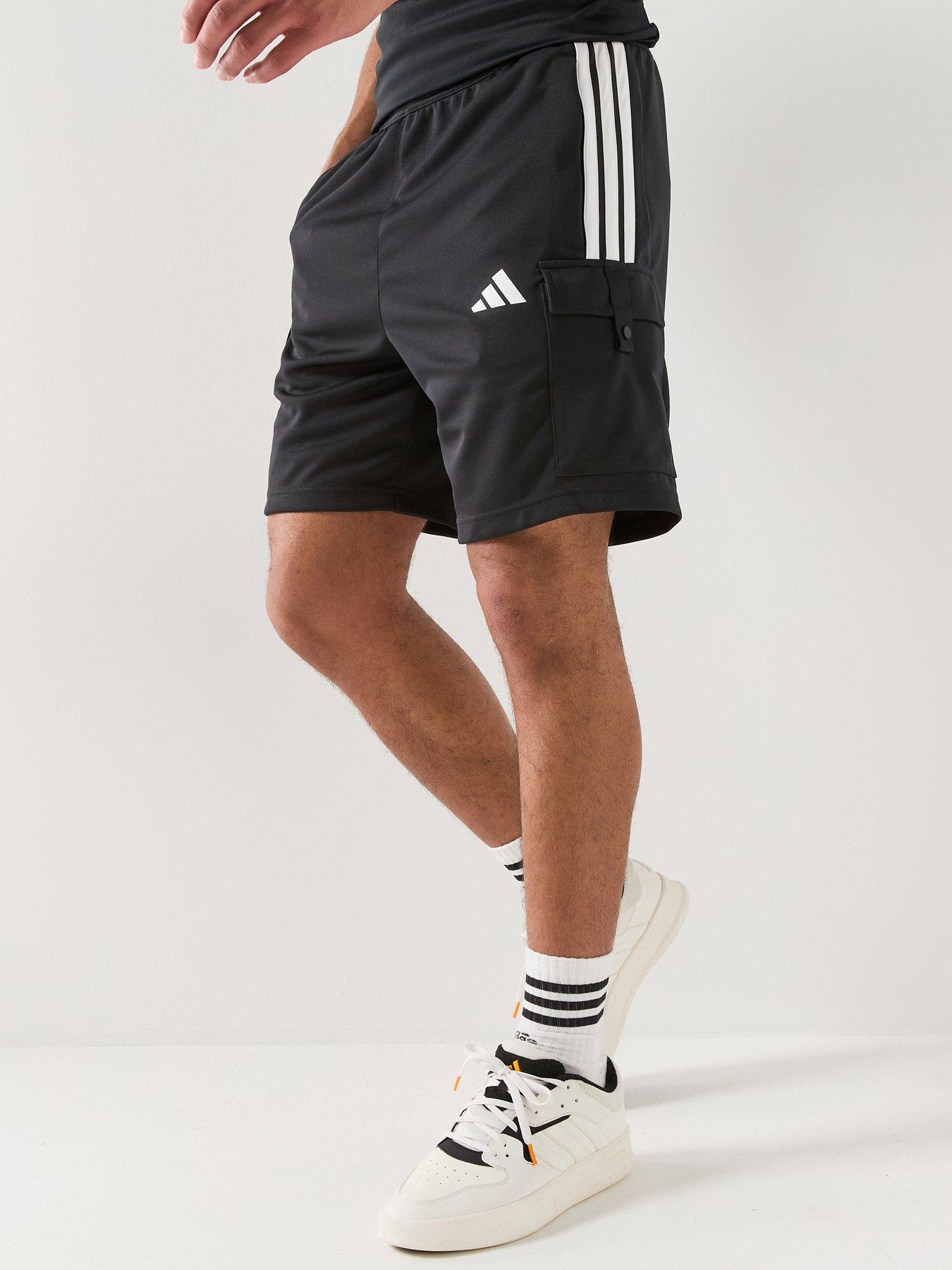 Adidas Sportswear Men'S House Of Tiro Cargo Shorts - Black